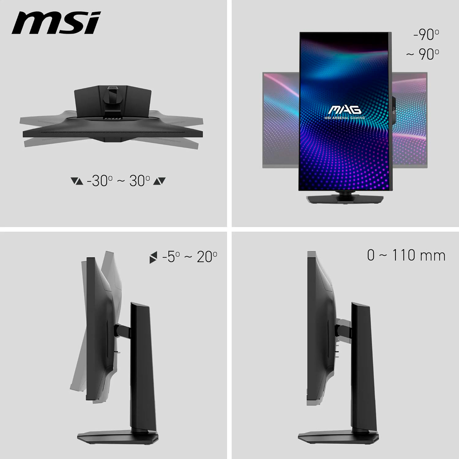 Монитор 27" MSI MAG 274QPF X30MV