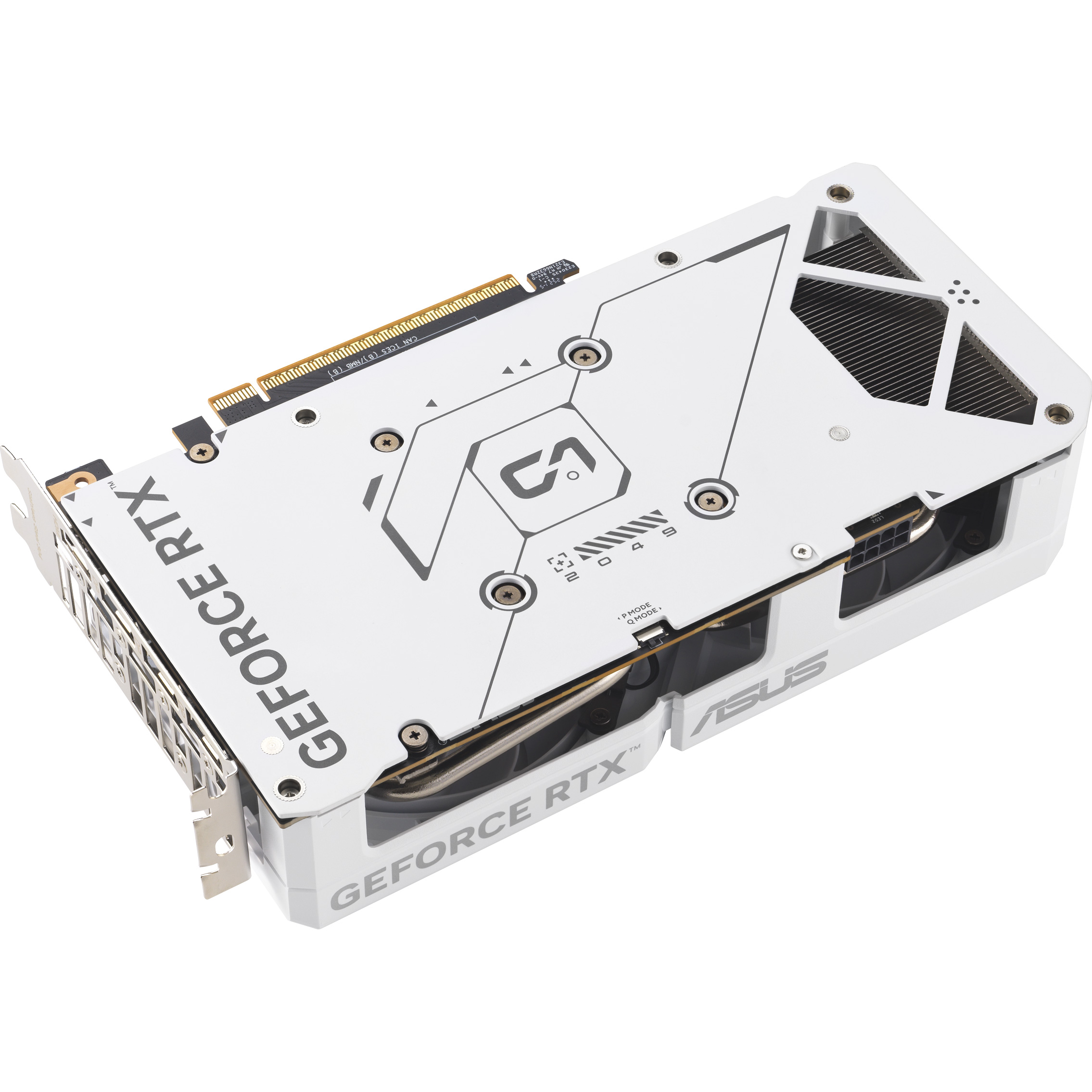 Відеокарта ASUS Dual GeForce RTX 5060 White OC Edition 8GB GDDR7 (DUAL-RTX5060-O8G-WHITE)
