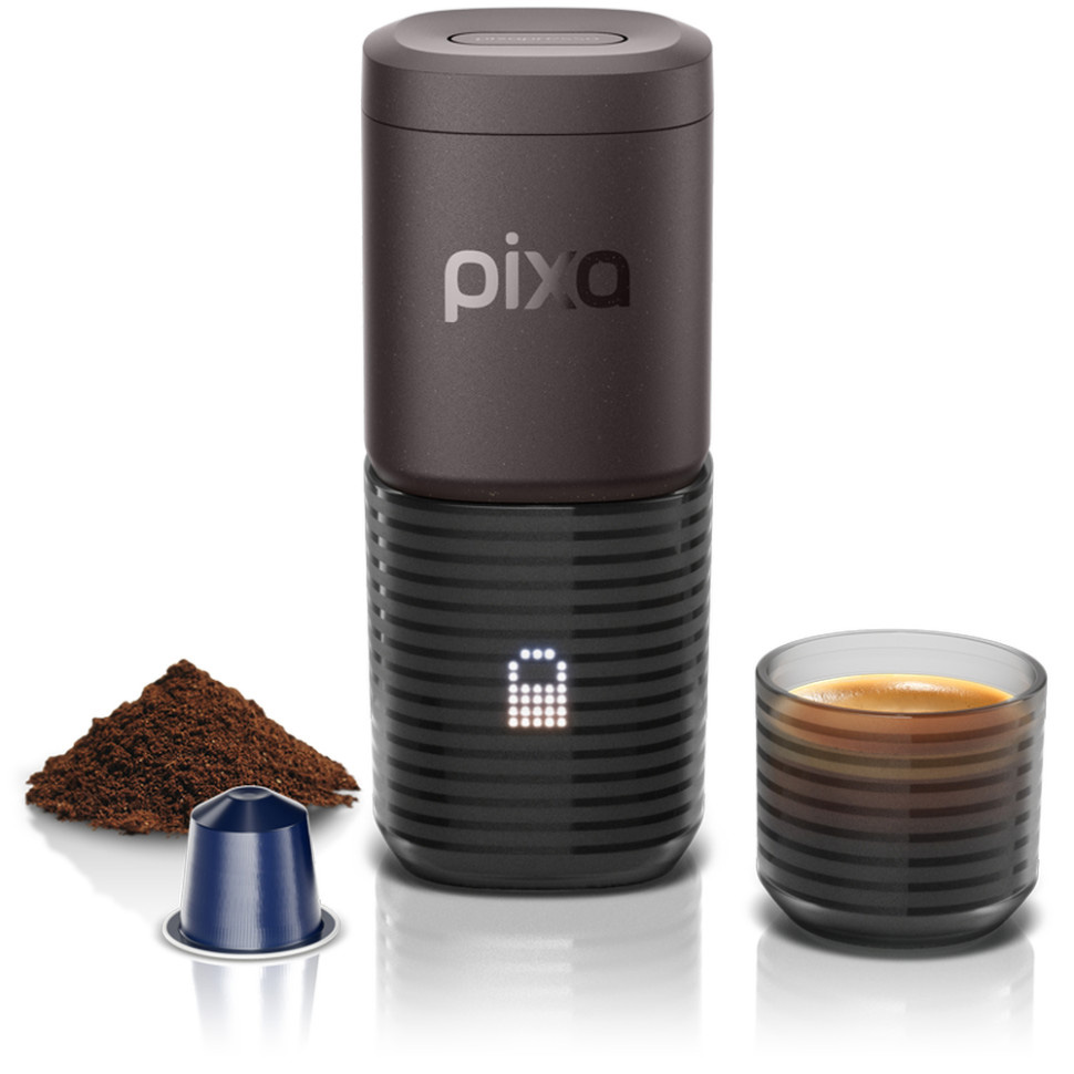 Портативная кофеварка WACACO Pixapresso Dark Burgundy
