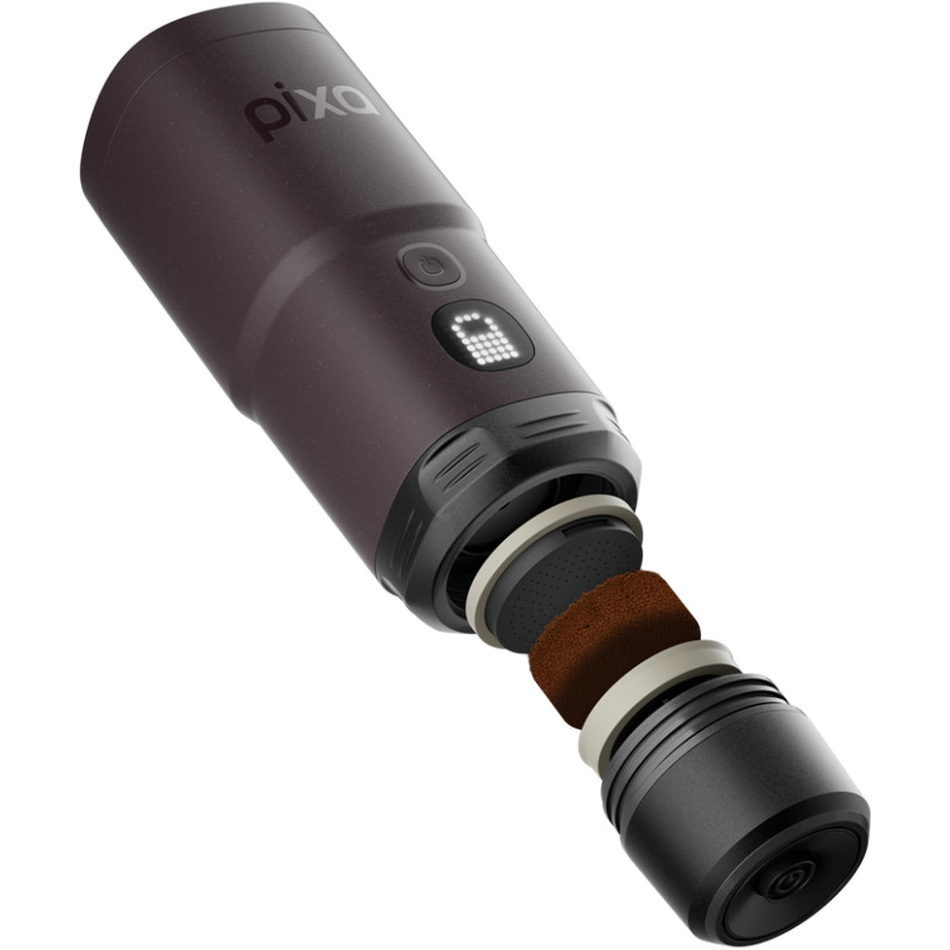 Портативная кофеварка WACACO Pixapresso Dark Burgundy