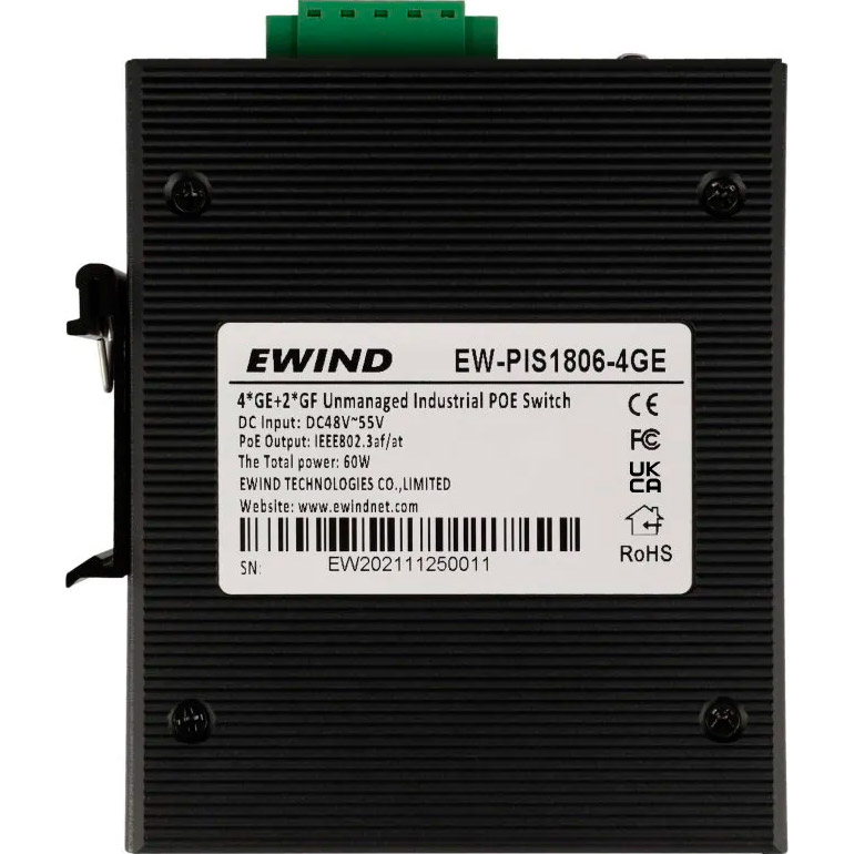 Коммутатор EWIND EW-PIS1806-4GE
