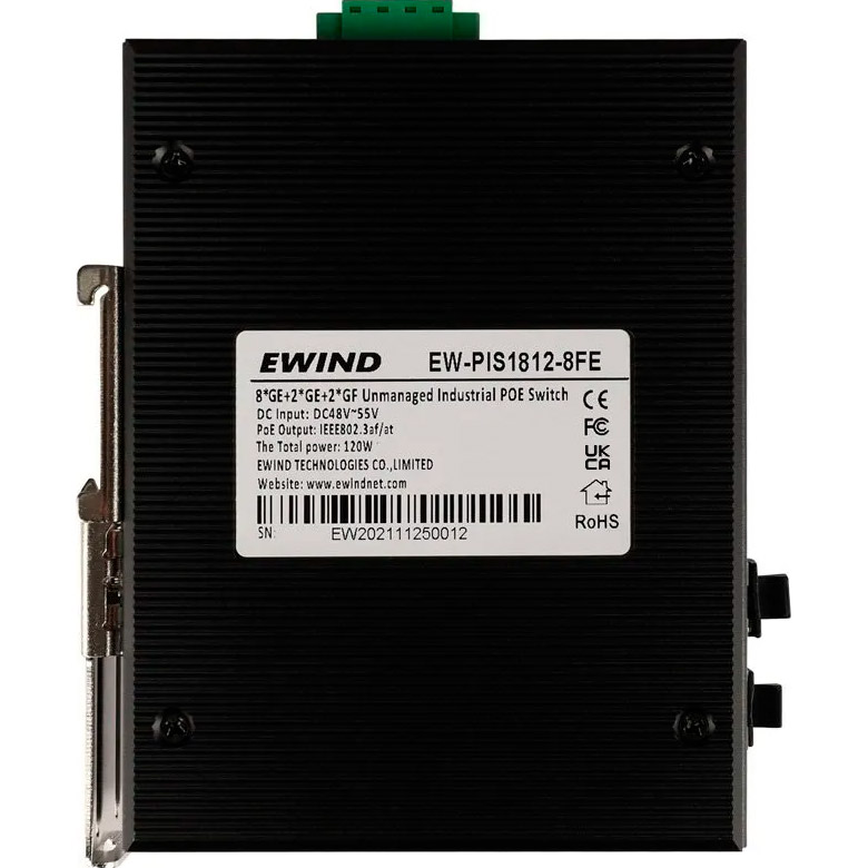Комутатор EWIND EW-PIS1812-8GE