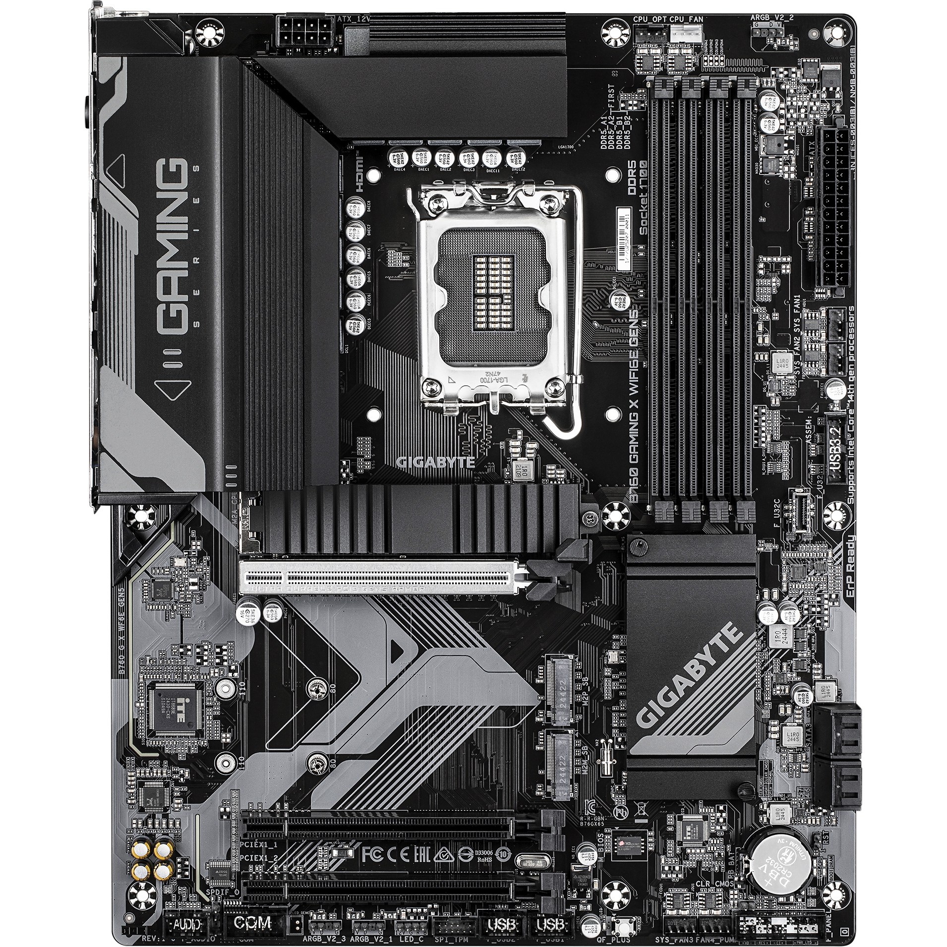 Материнская плата GIGABYTE B760 Gaming X WiFi6E Gen5