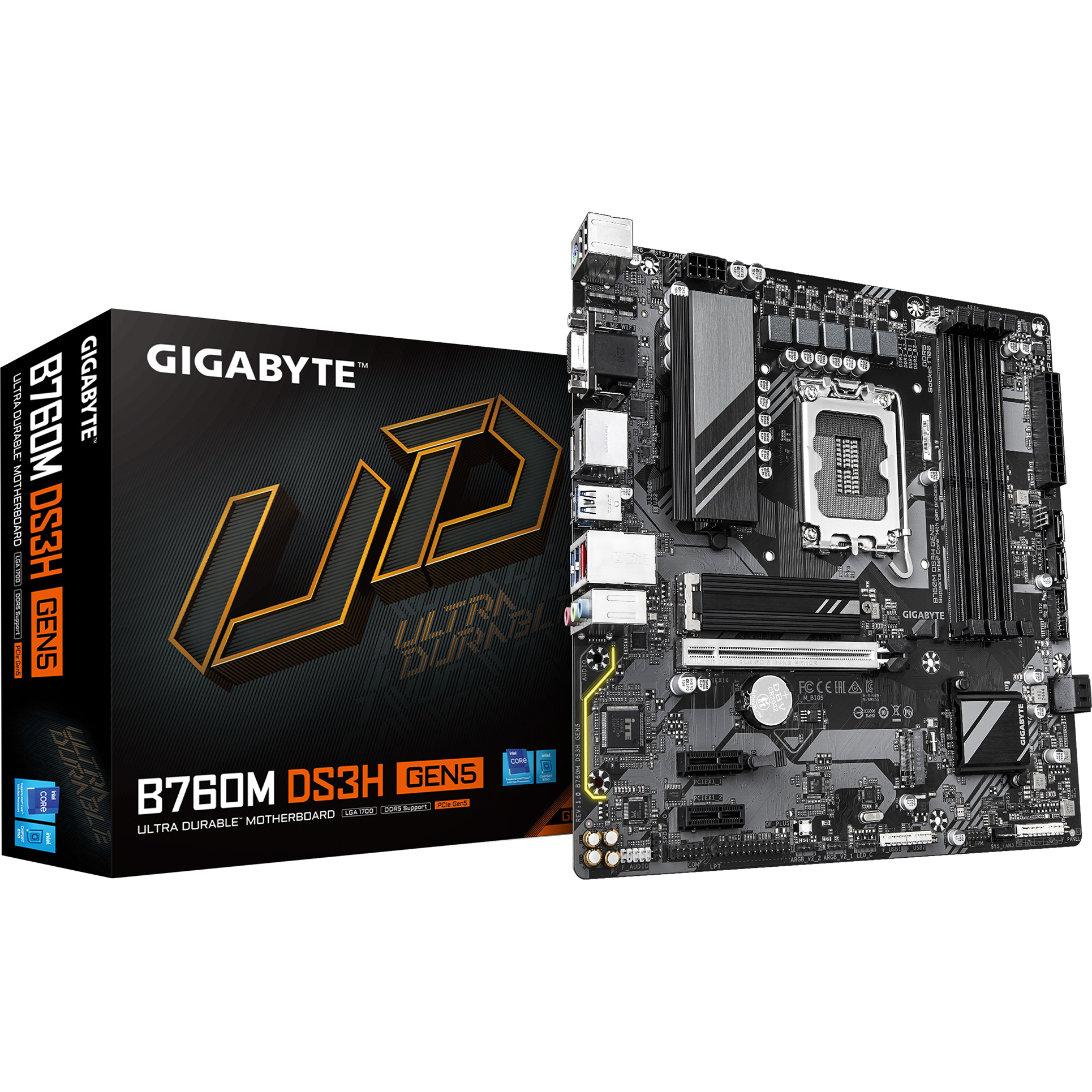 Материнская плата GIGABYTE B760M DS3H Gen5