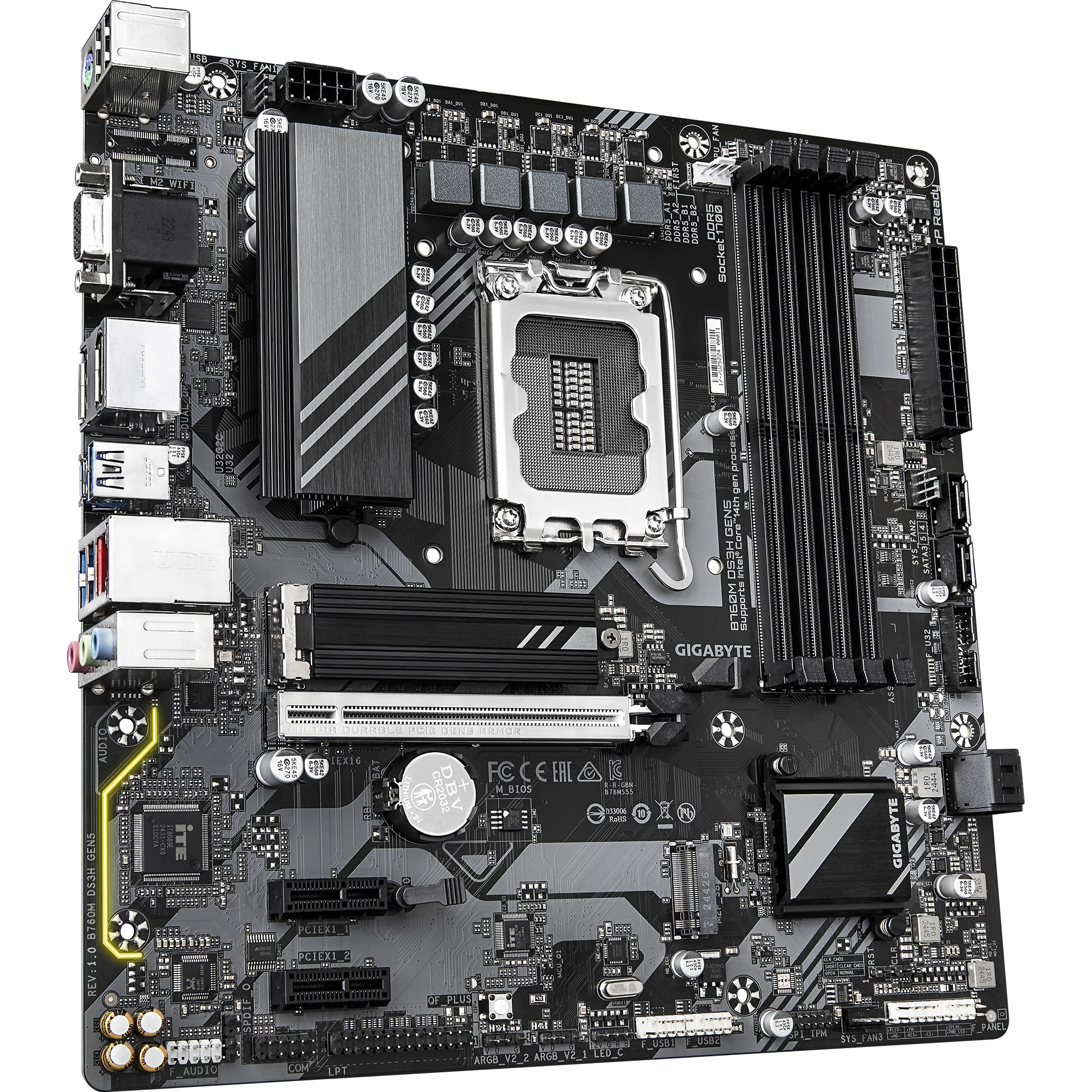 Материнская плата GIGABYTE B760M DS3H Gen5