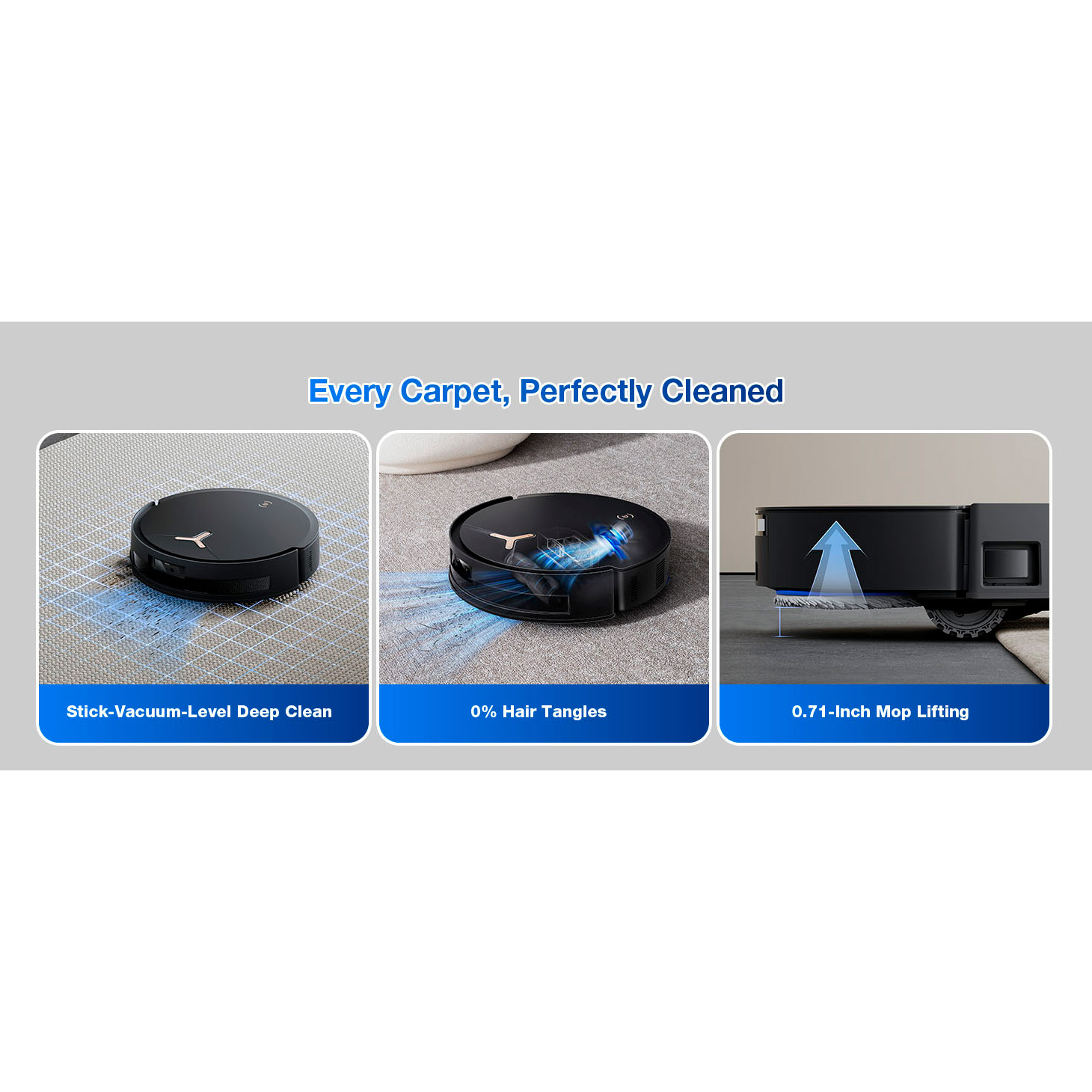 Робот-пылесос ECOVACS Deebot T50 Max Pro Omni Black (DEX54)