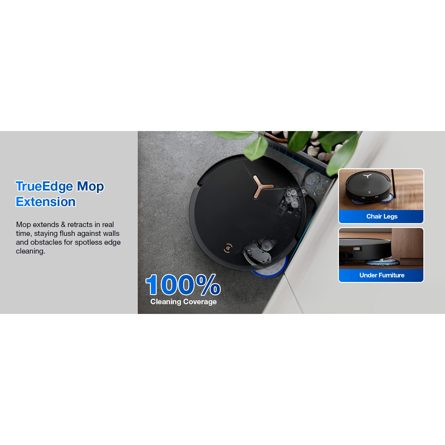 Робот-пылесос ECOVACS Deebot T50 Max Pro Omni Black (DEX54)