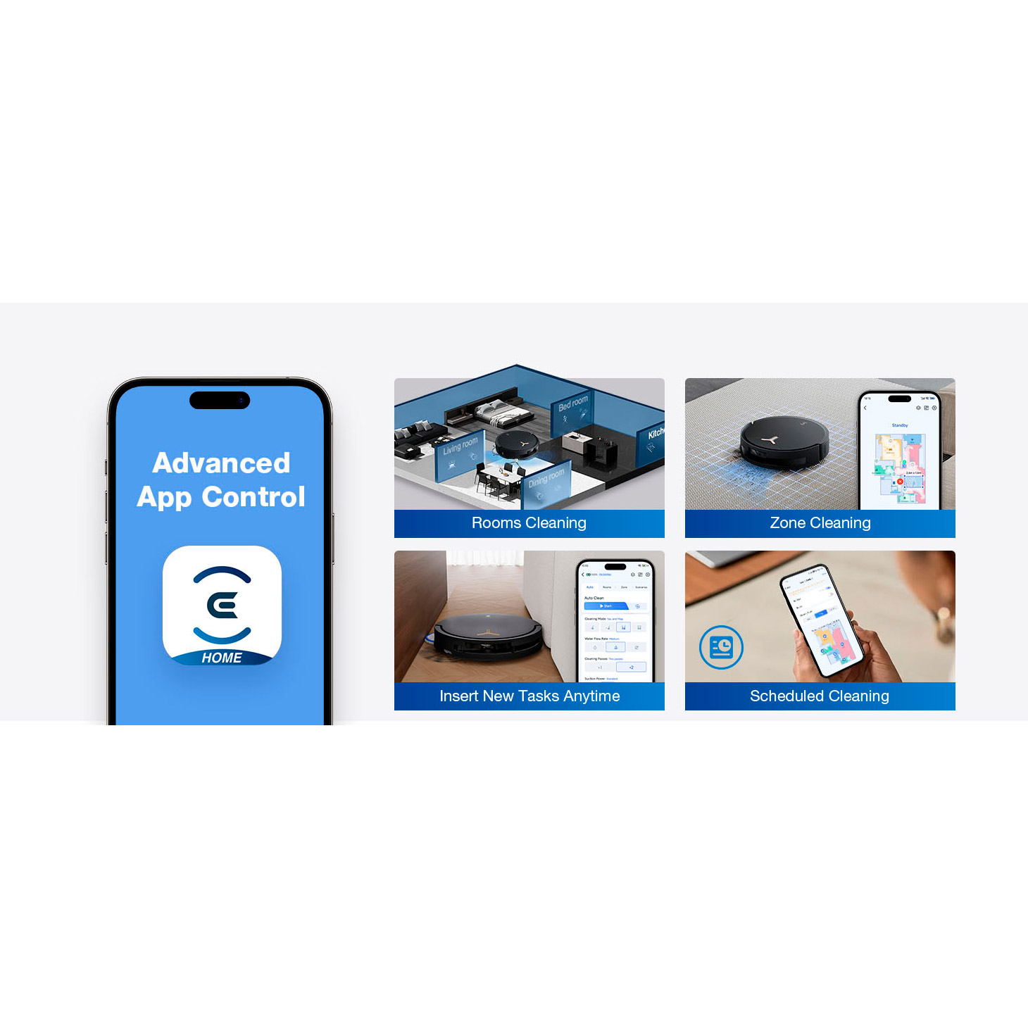 Робот-пылесос ECOVACS Deebot T50 Max Pro Omni Black (DEX54)