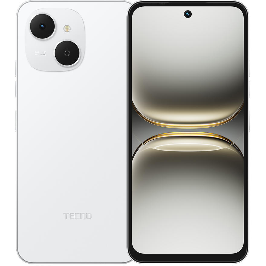 Смартфон TECNO Spark 40C (KM4k) 4/128GB Veil White