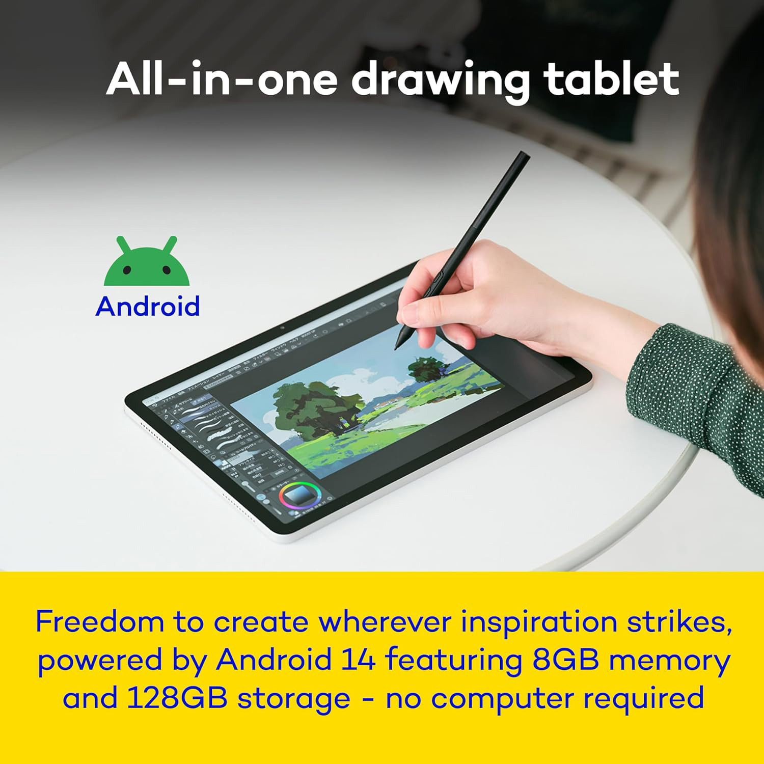 Графічний дисплей WACOM MovinkPad 11 (DTHA116CL0Z)