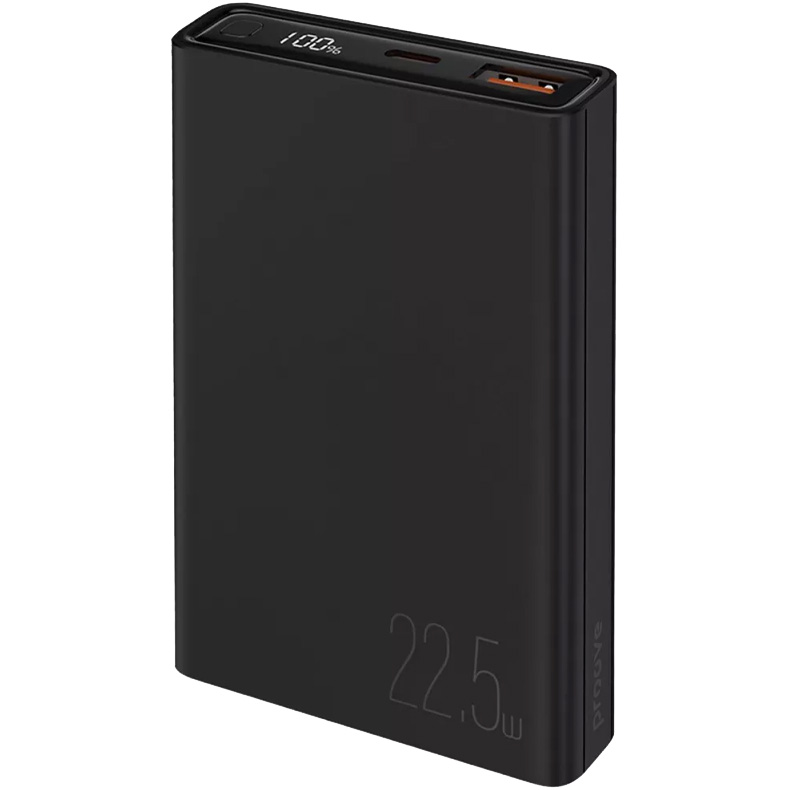 Повербанк PROOVE Hyper Flux Plus 22.5W 10000mAh Black