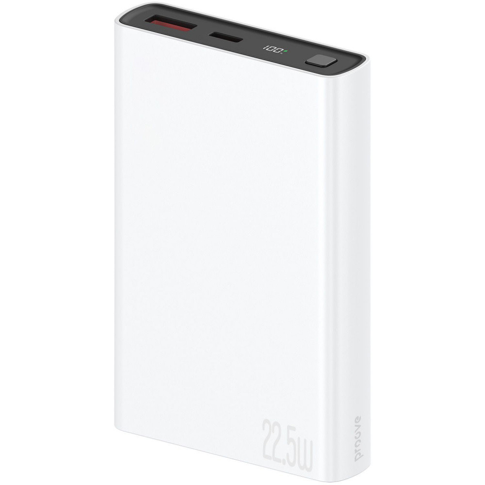 Повербанк PROOVE Hyper Flux Plus 22.5W 10000mAh White