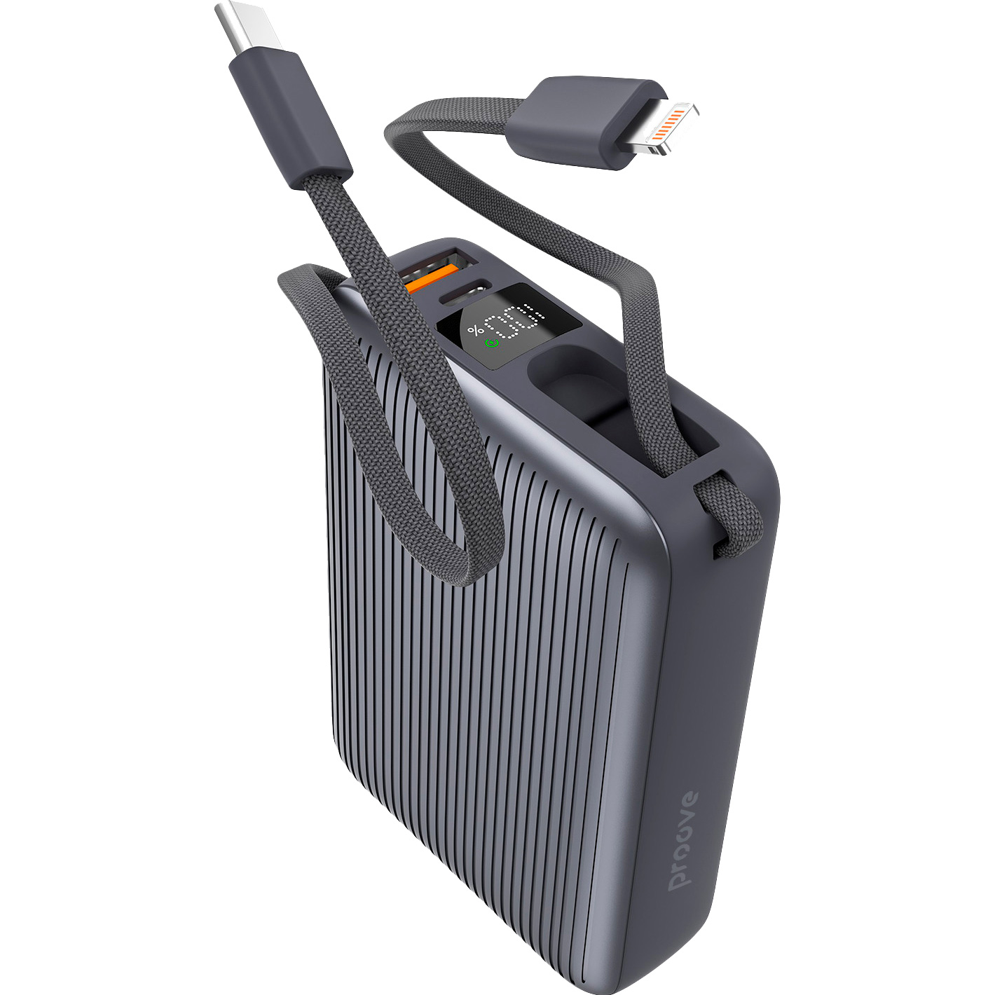 Повербанк PROOVE Moon Rock 22.5W 20000mAh Gray