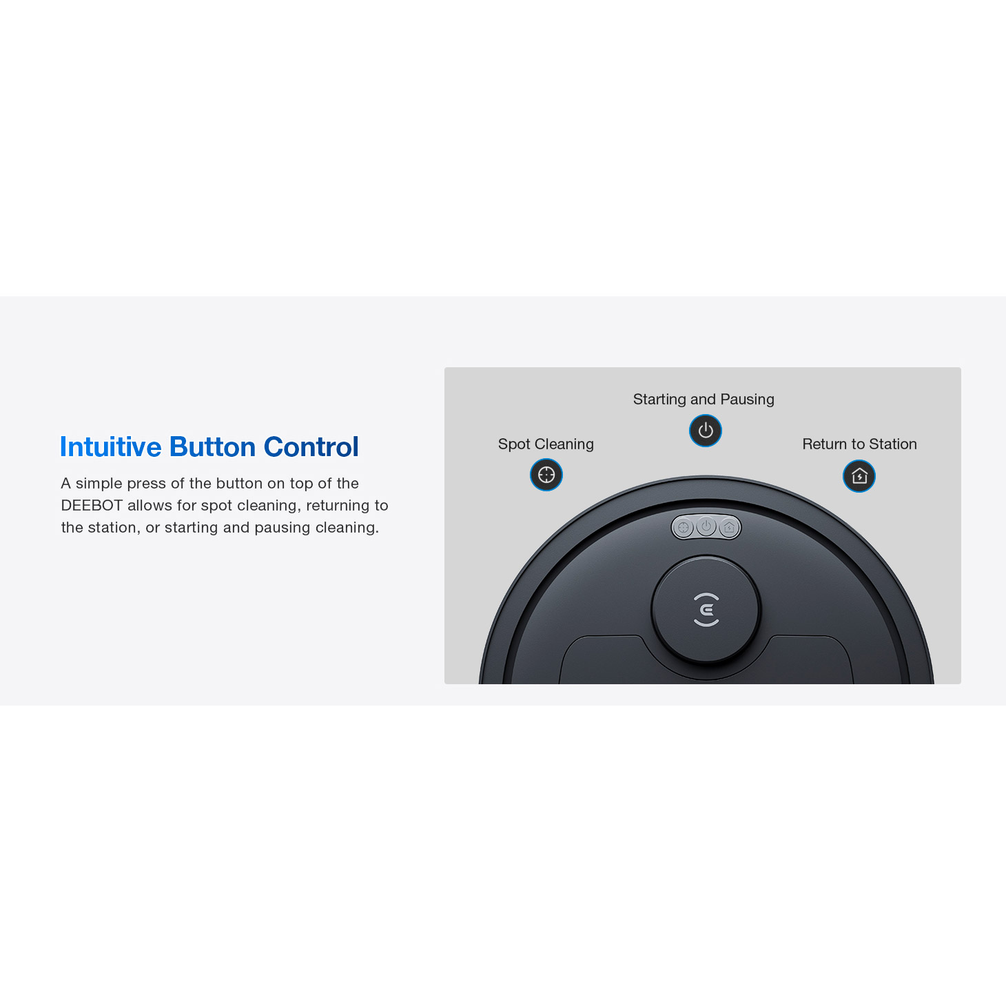 Робот-пилосос ECOVACS Deebot T30C White (DLX71 WHITE)