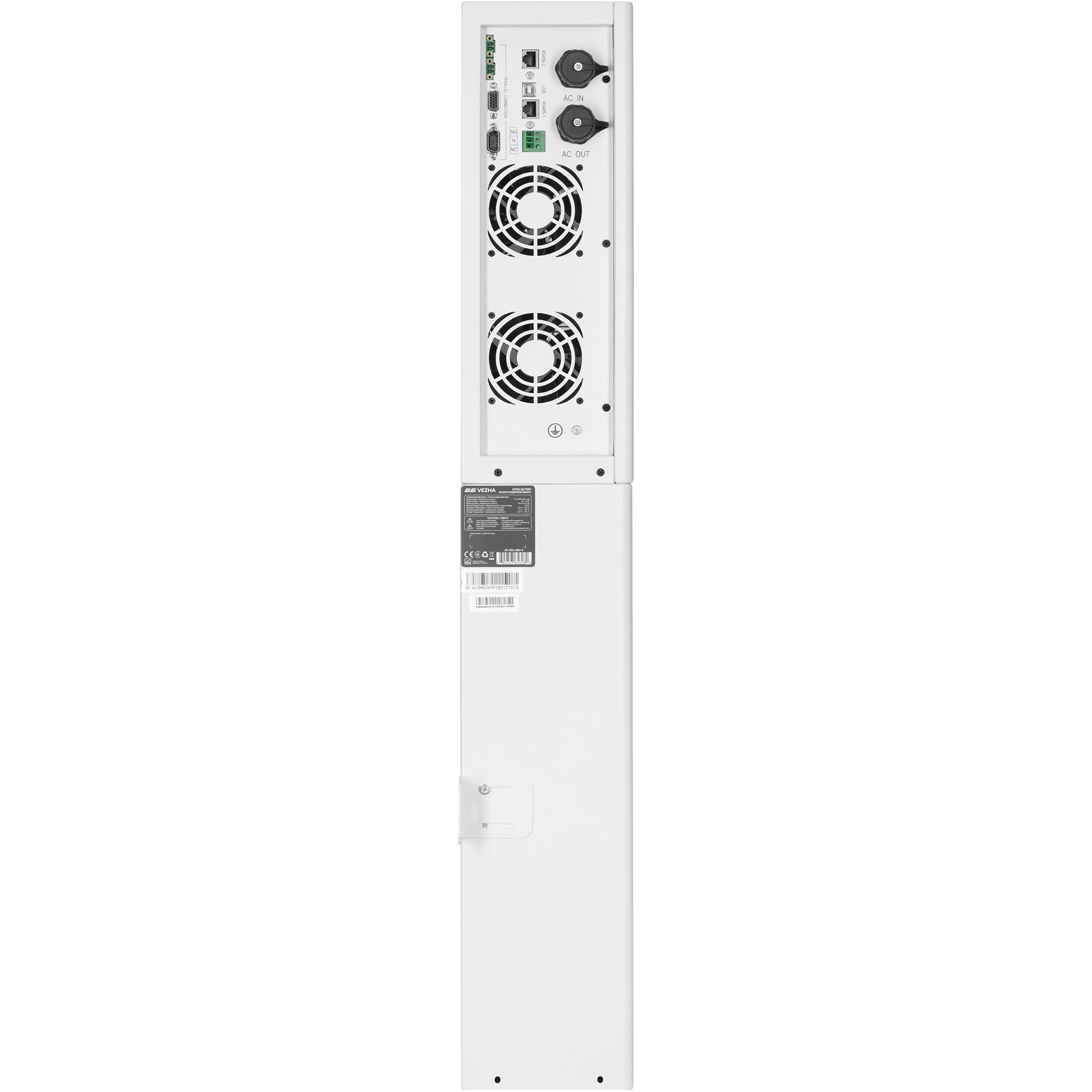 Система зберігання енергії 2E PowerWall Vezha 5000W, 20.48kWh (2E-ESS-PWV5-20)