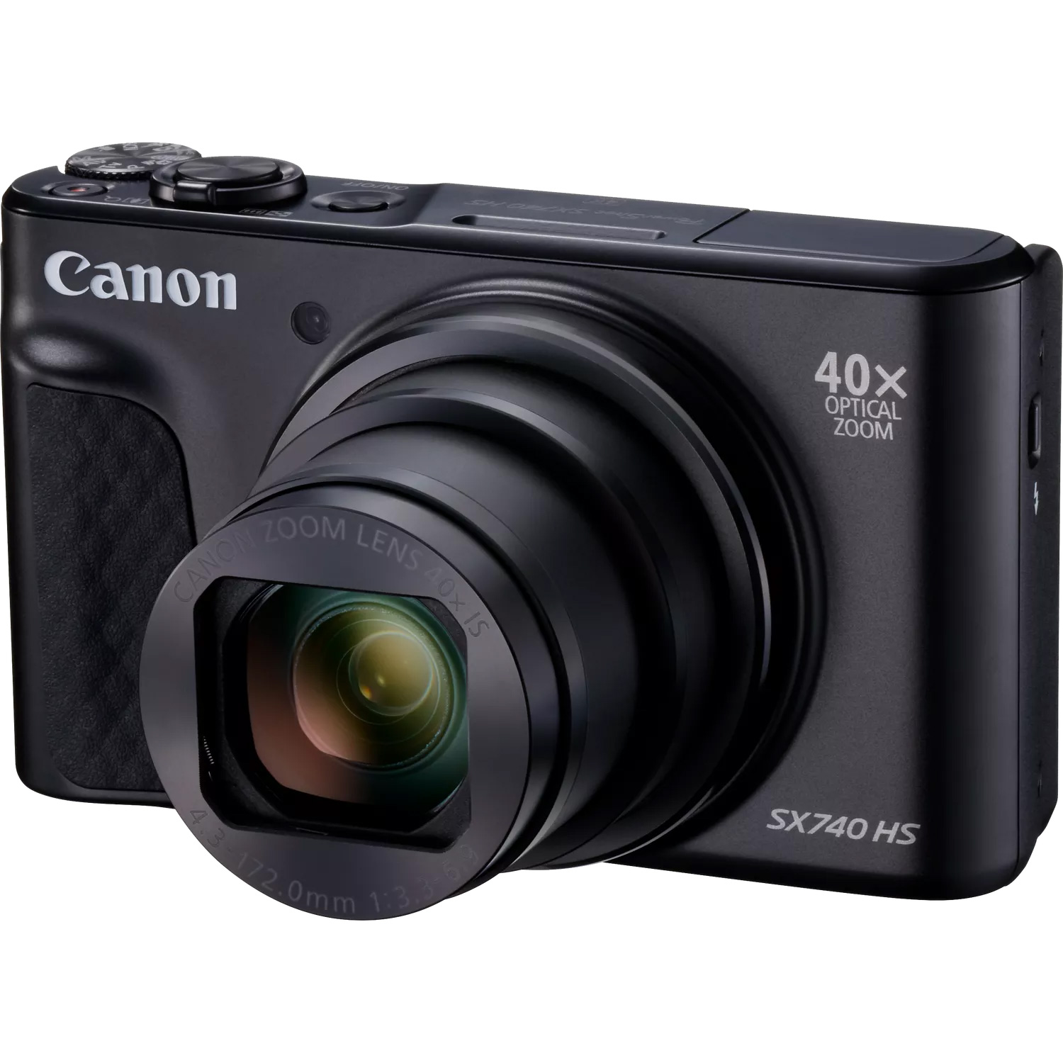 Фотоаппарат CANON PowerShot SX740 HS Lite Edition Black (2955C042)