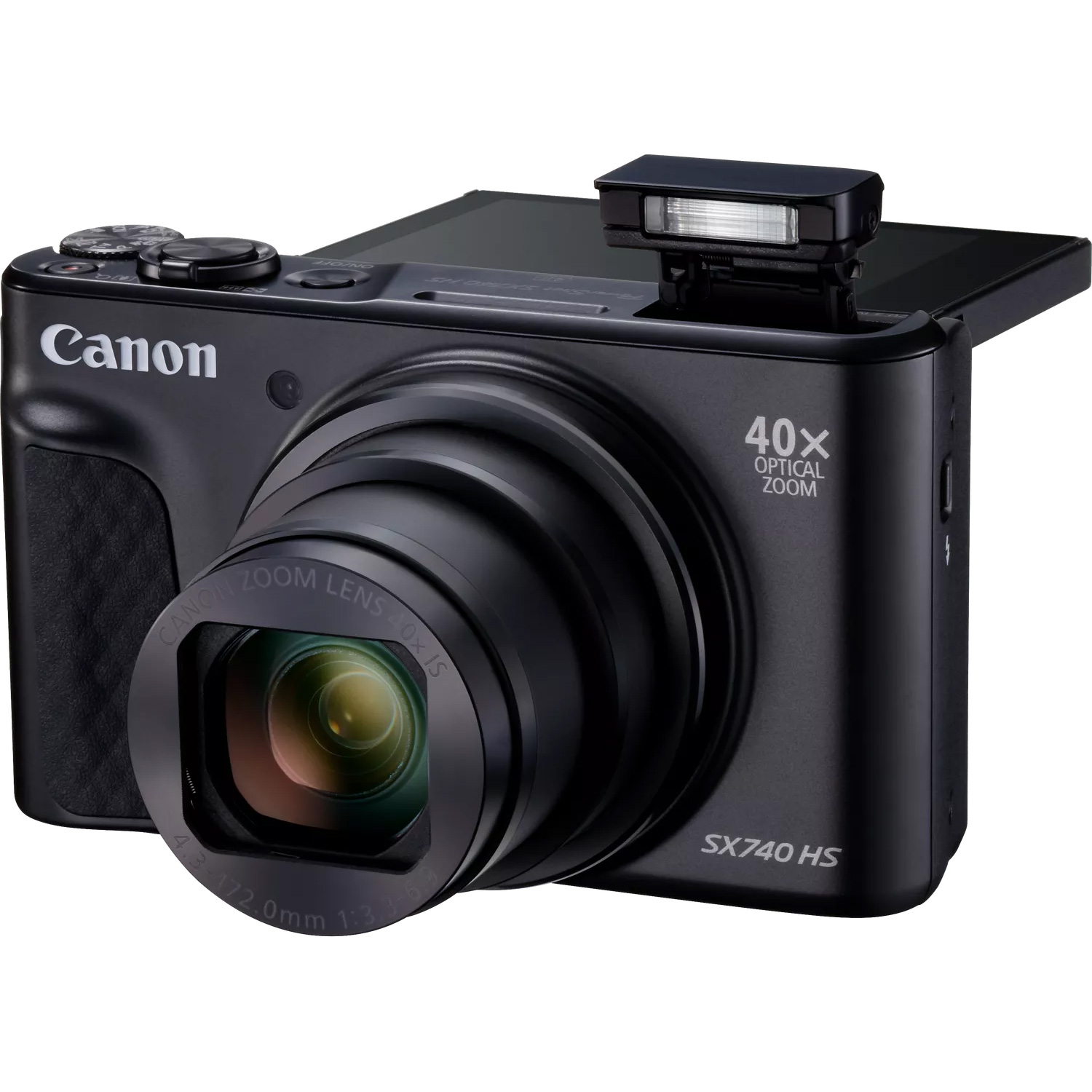 Фотоаппарат CANON PowerShot SX740 HS Lite Edition Black (2955C042)