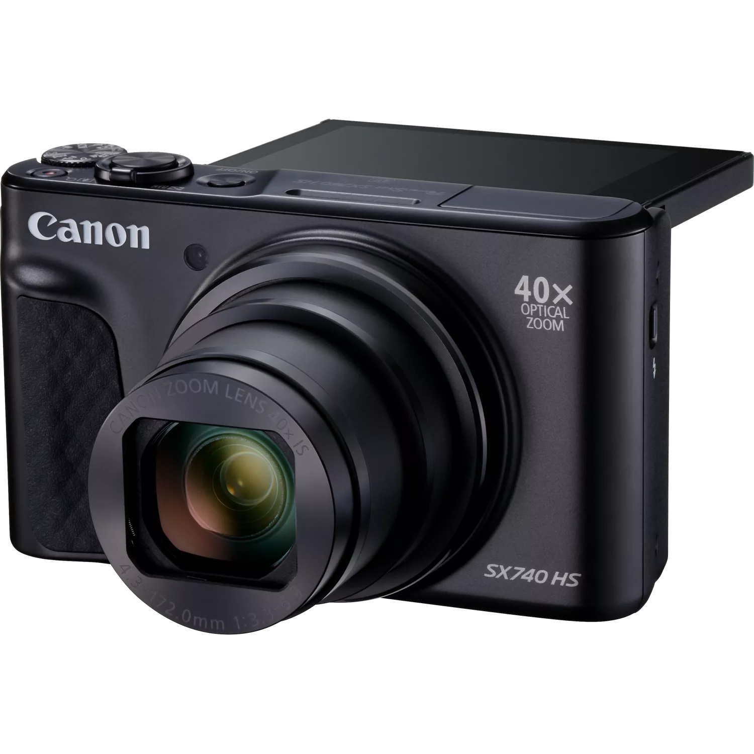 Фотоаппарат CANON PowerShot SX740 HS Lite Edition Black (2955C042)