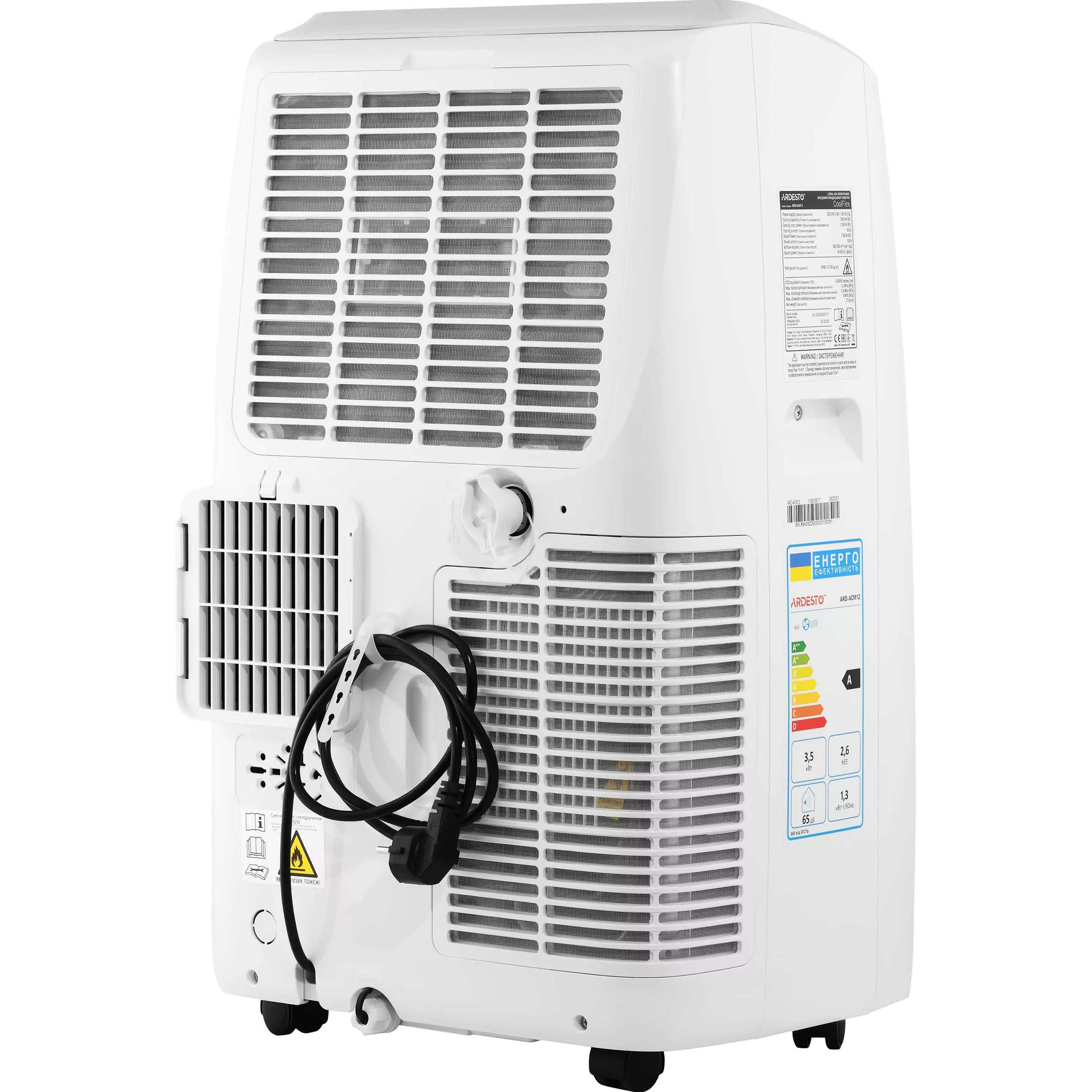 Мобильный кондиционер ARDESTO CoolFlex ARD-ACM12
