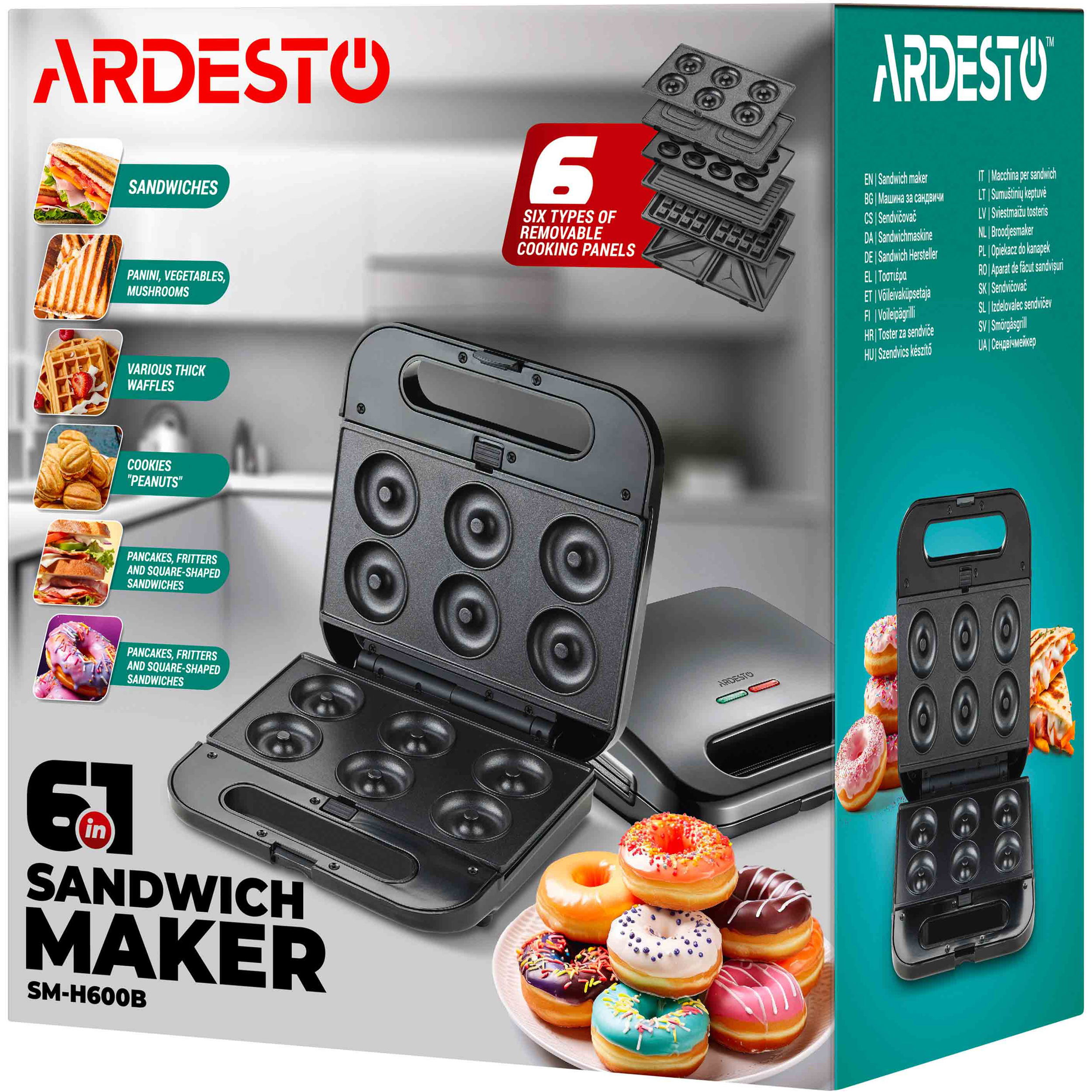 Мультипекар ARDESTO SM-H600B