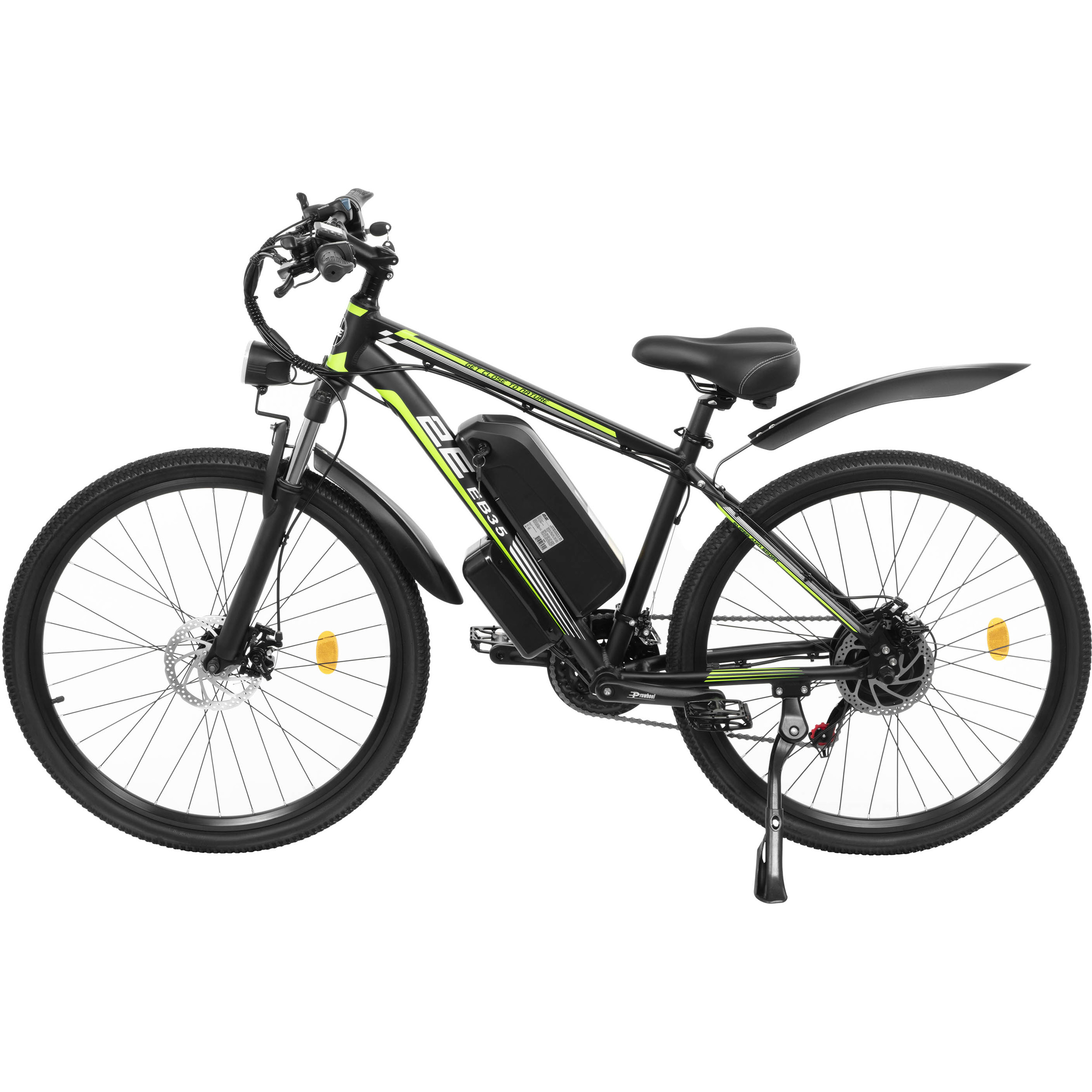 Электровелосипед 2E EB35 27.5" Black/Green (500W)