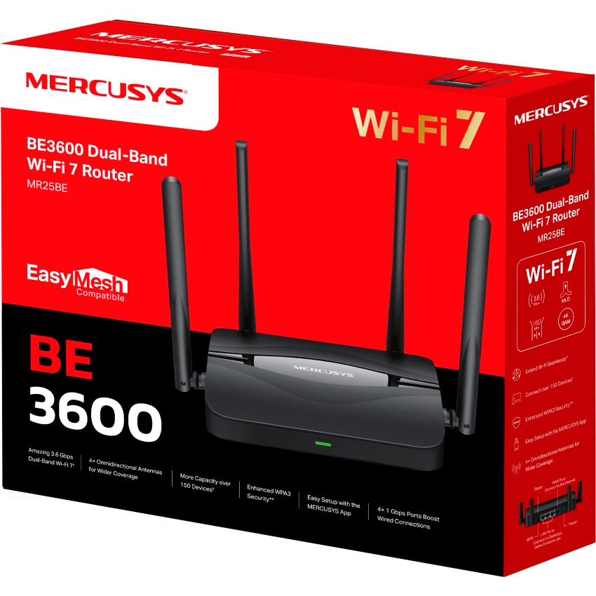 Wi-Fi роутер MERCUSYS MR25BE