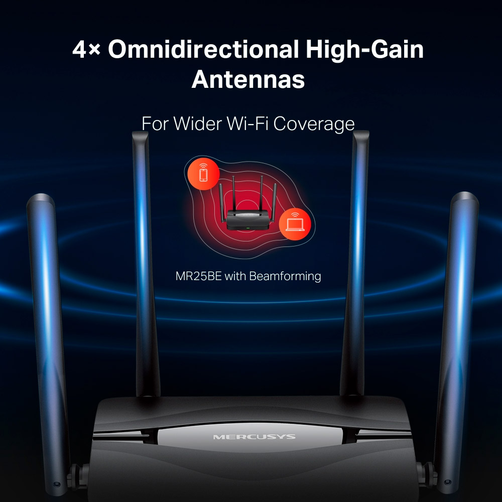Wi-Fi роутер MERCUSYS MR25BE