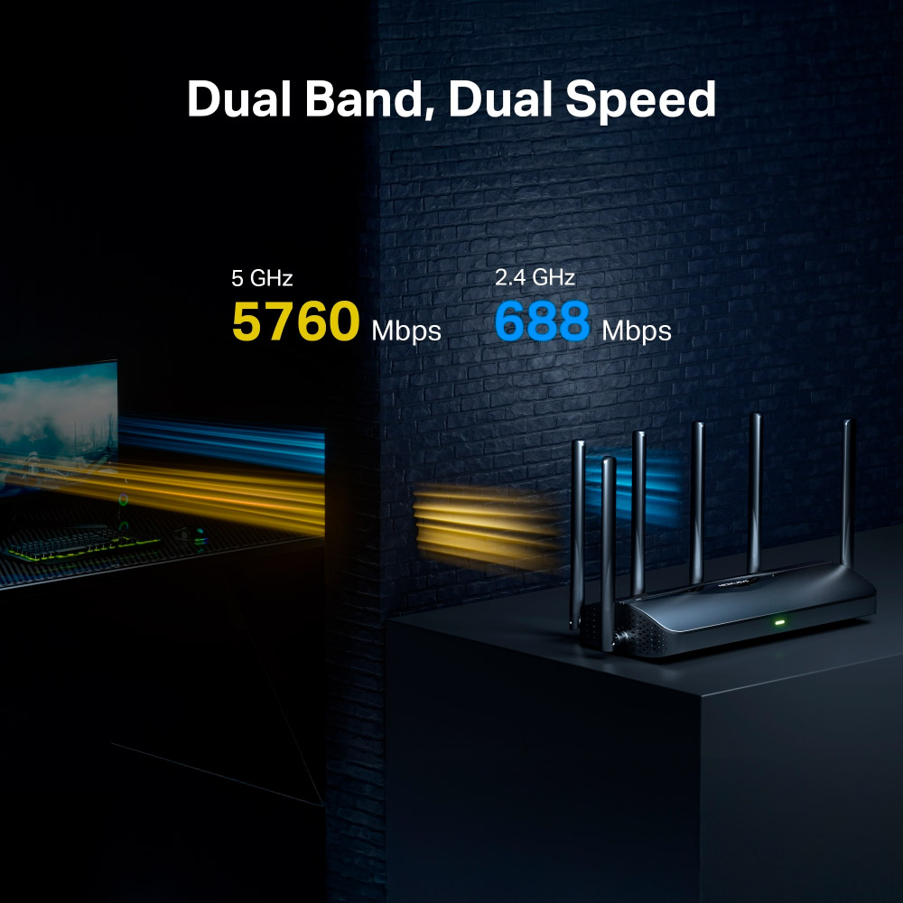 Wi-Fi роутер MERCUSYS MR37BE