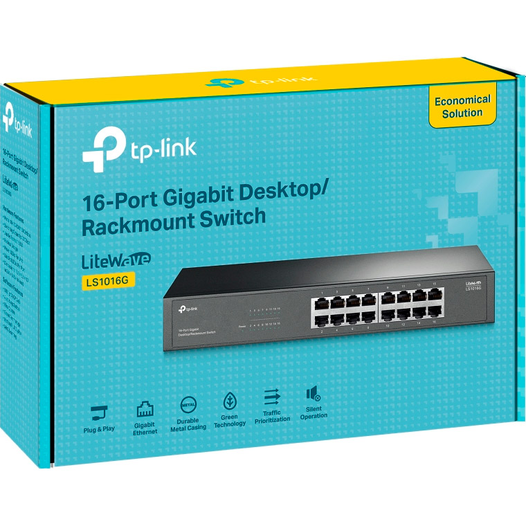 Коммутатор TP-LINK LiteWave LS1016G