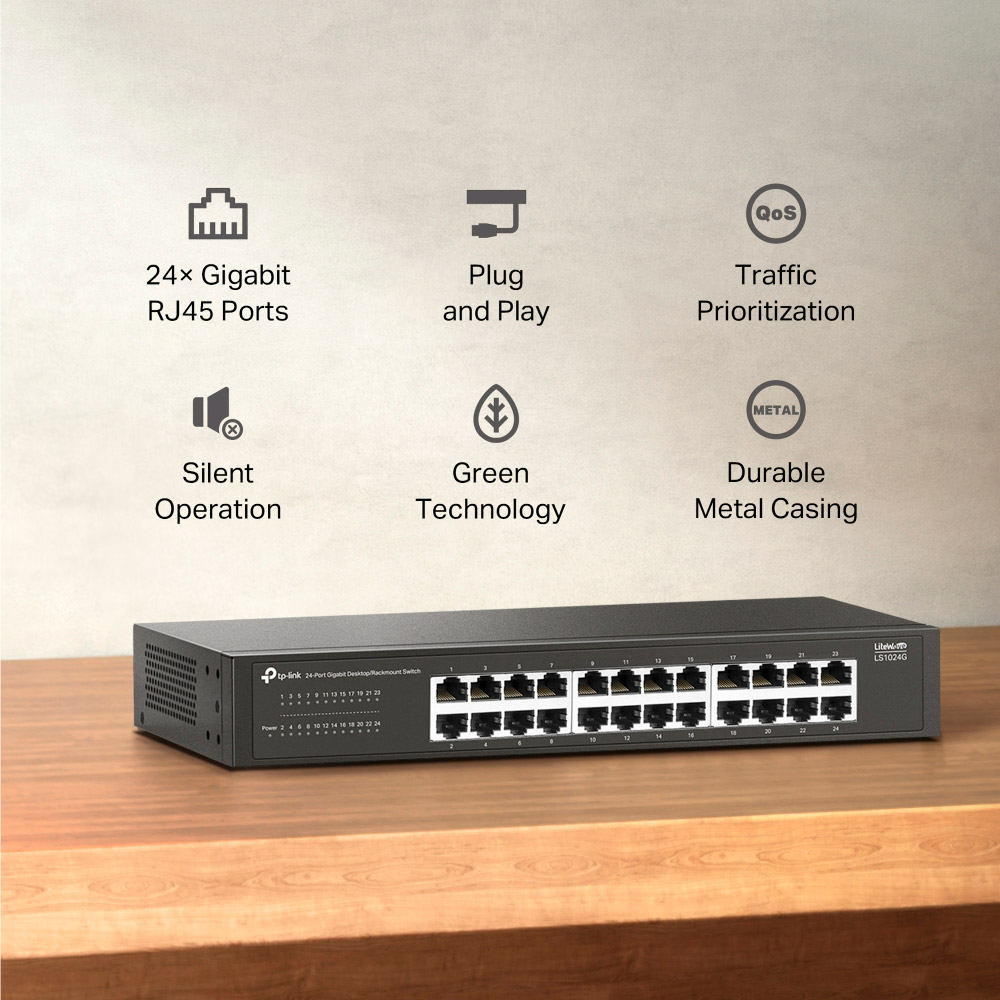 Коммутатор TP-LINK LiteWave LS1024G