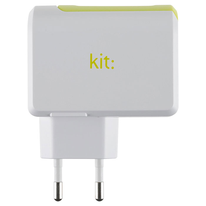 Зарядное устройство KIT Dual USB Mains White (USBPMCEU3A)