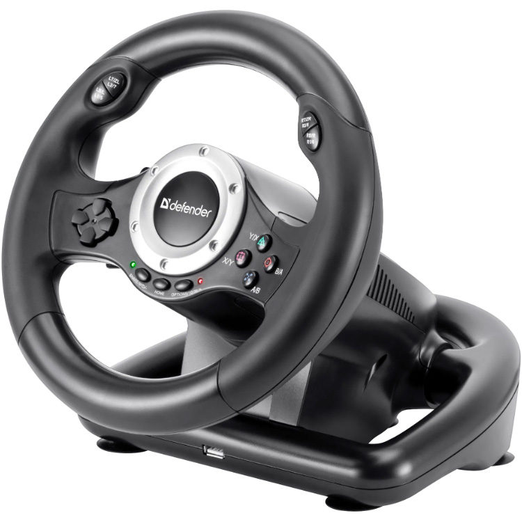 Игровой руль DEFENDER Turbo Pro (64291)