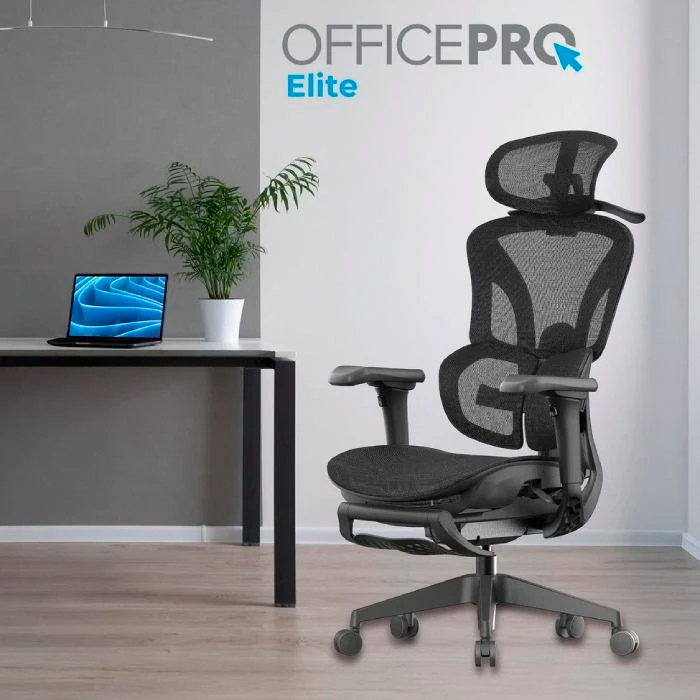 Крісло керівника OFFICEPRO Elite OC950B Black