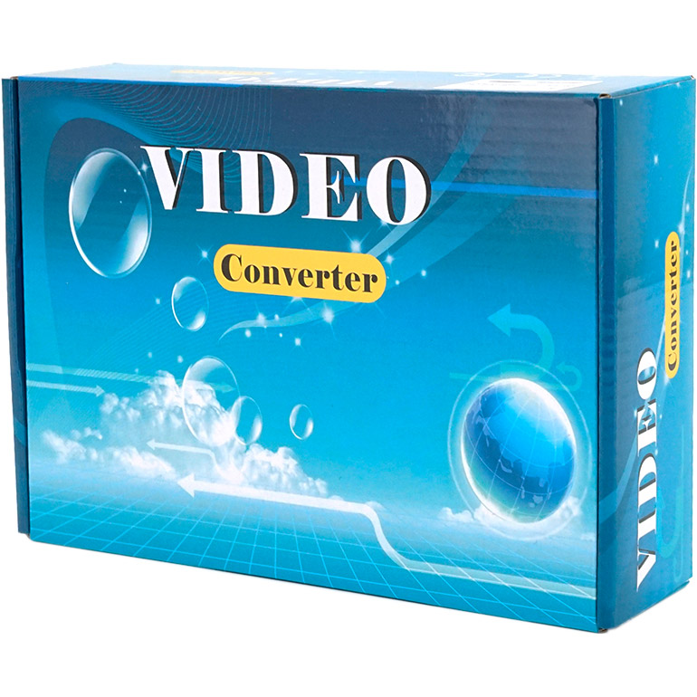 Конвертер відеосигналу VOLTRONIC 1080P HDMI to VGA w/Audio White