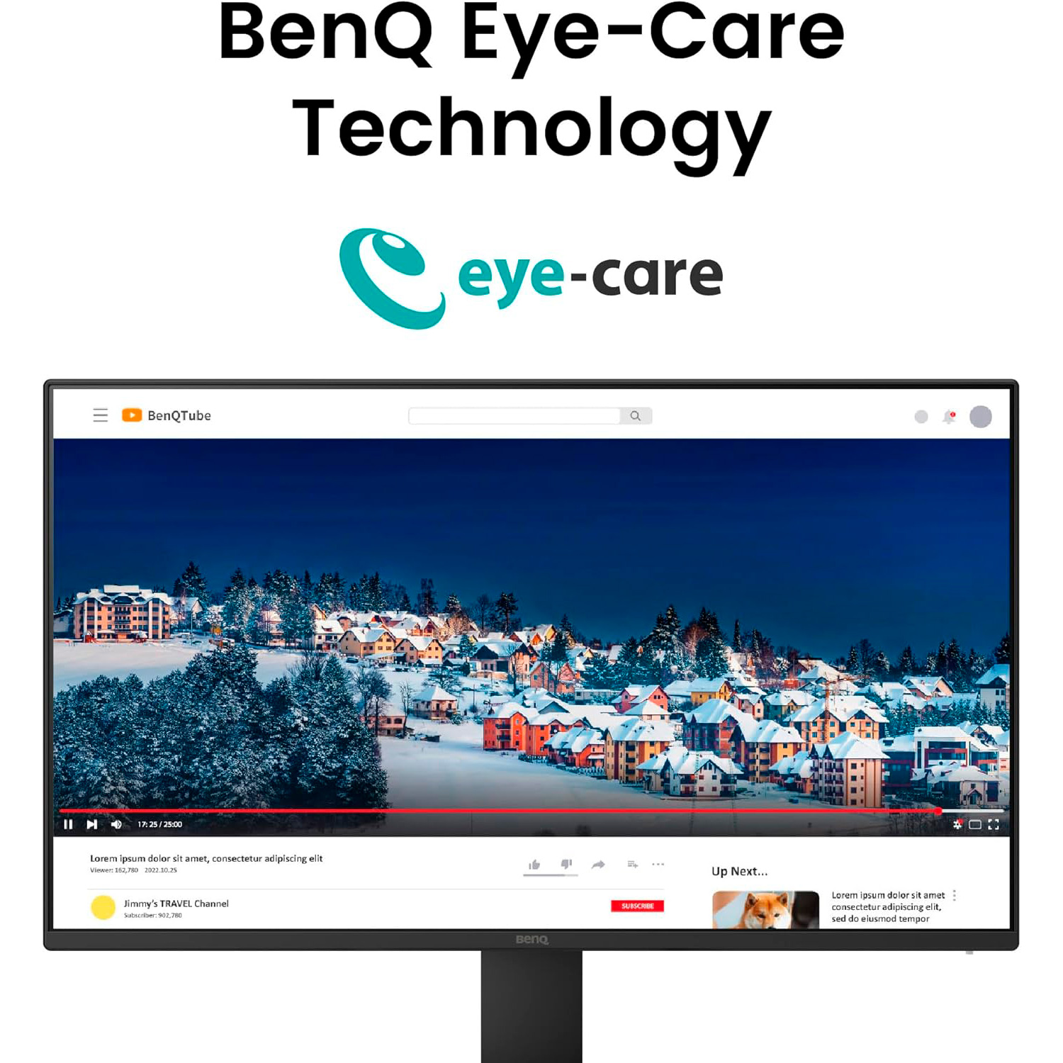 Монитор 23.8" BENQ GW2491E (9H.LNHLJ.LBE)