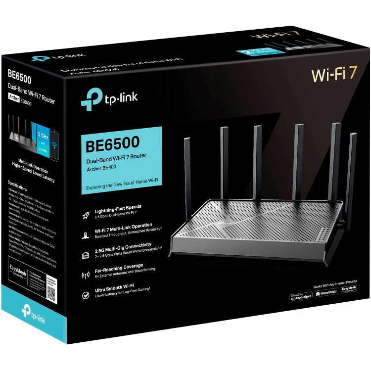 Wi-Fi роутер TP-LINK Archer BE400