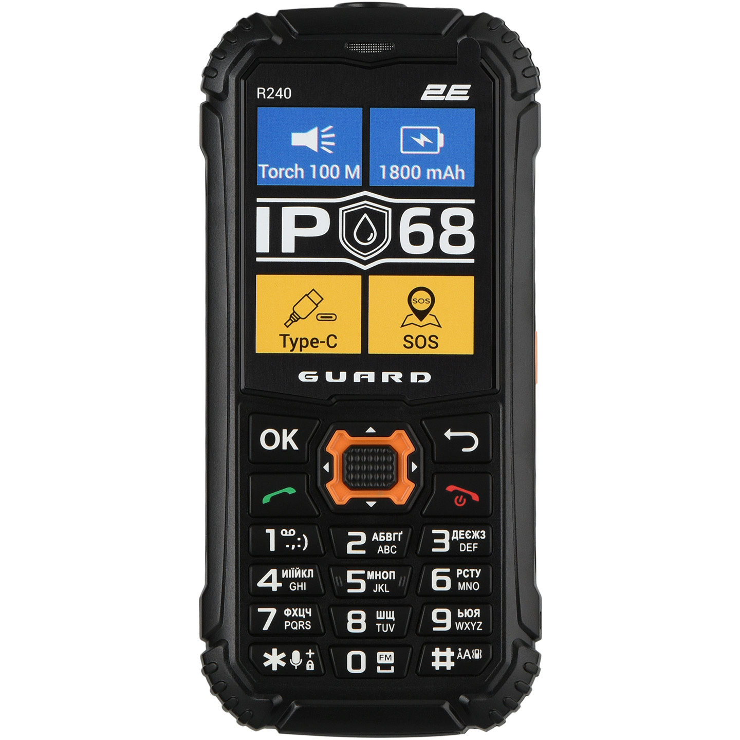 Мобильный телефон 2E R240 2025 Black