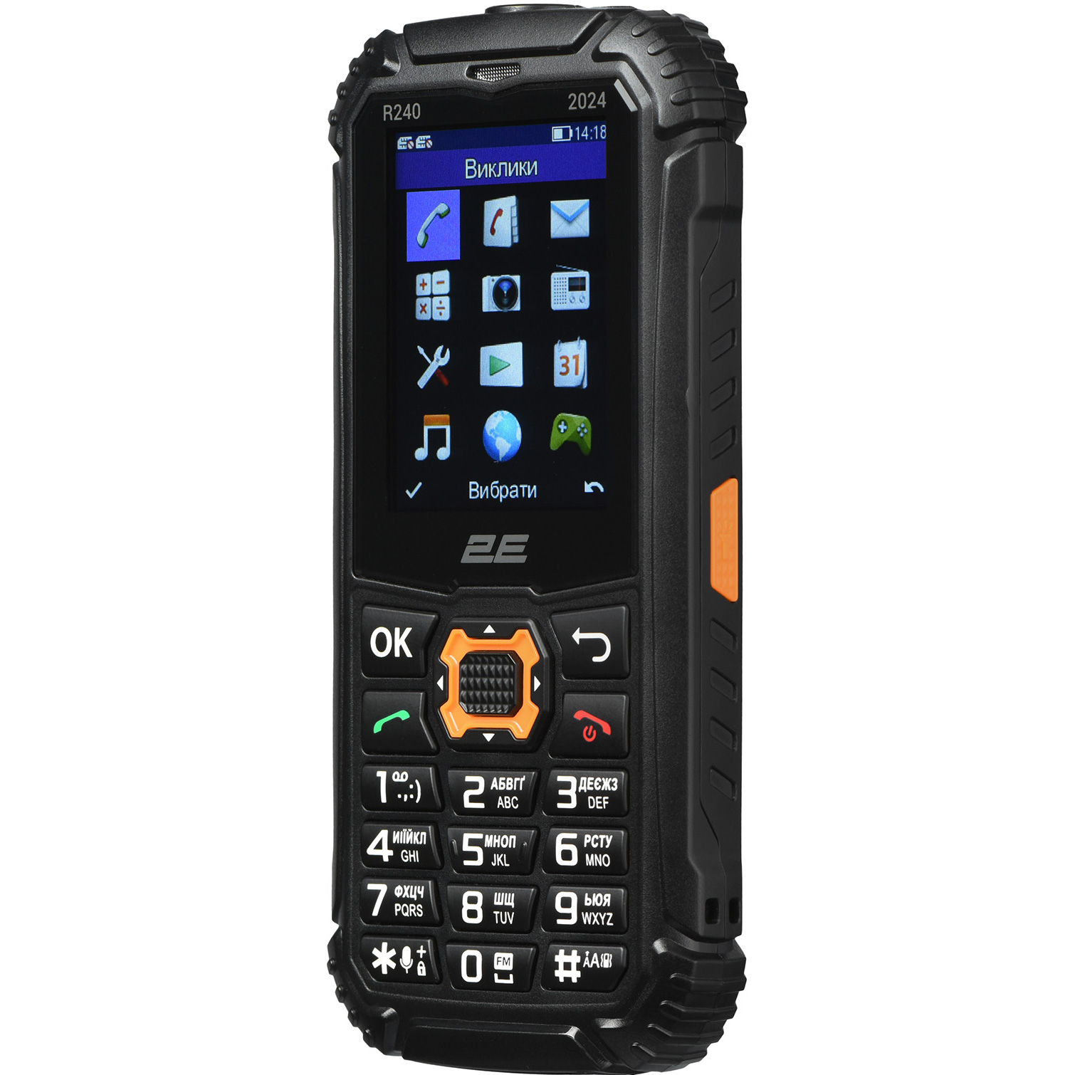 Мобильный телефон 2E R240 2025 Black