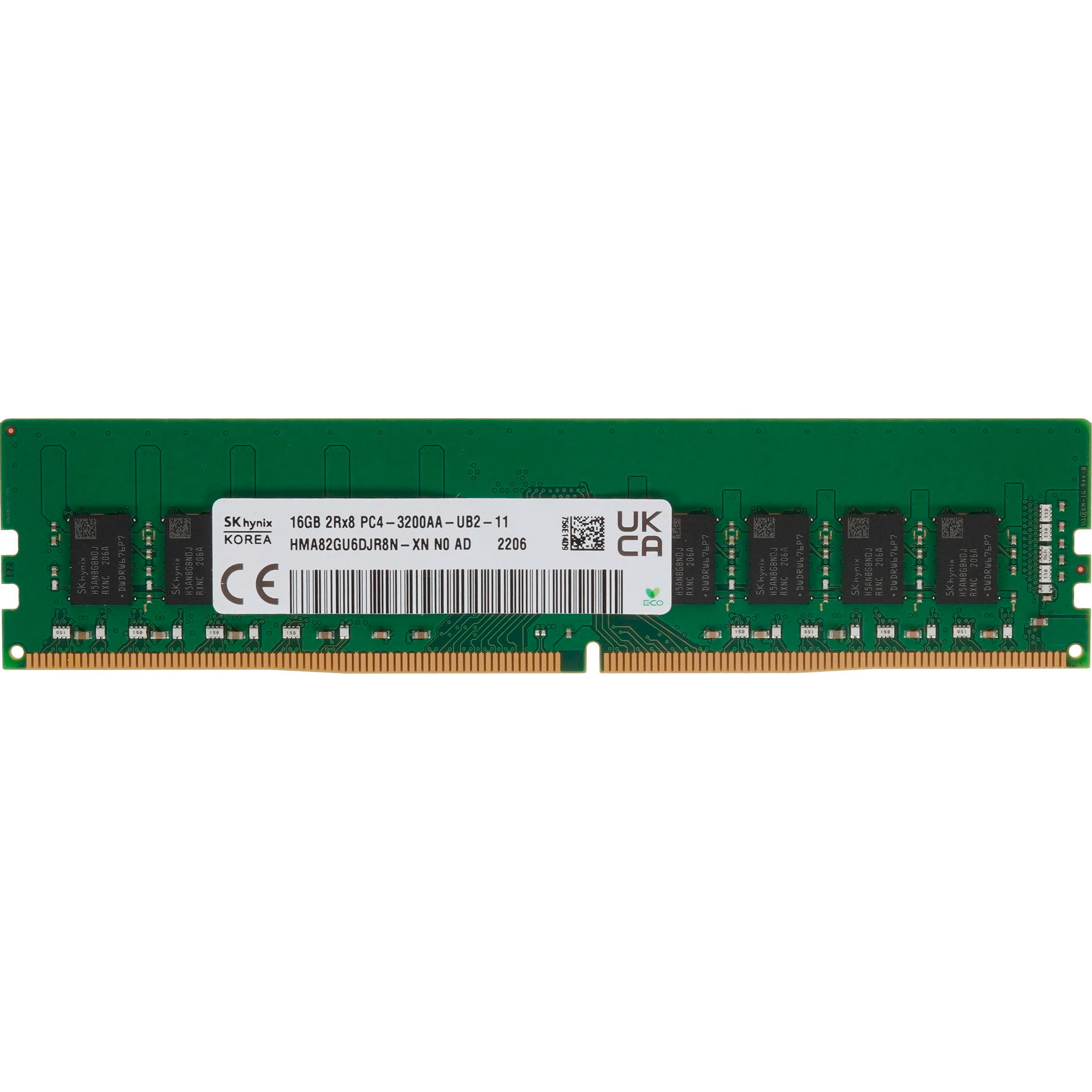 Модуль пам'яті HYNIX DDR4 3200MHz 16GB (HMA82GU6DJR8N-XN)