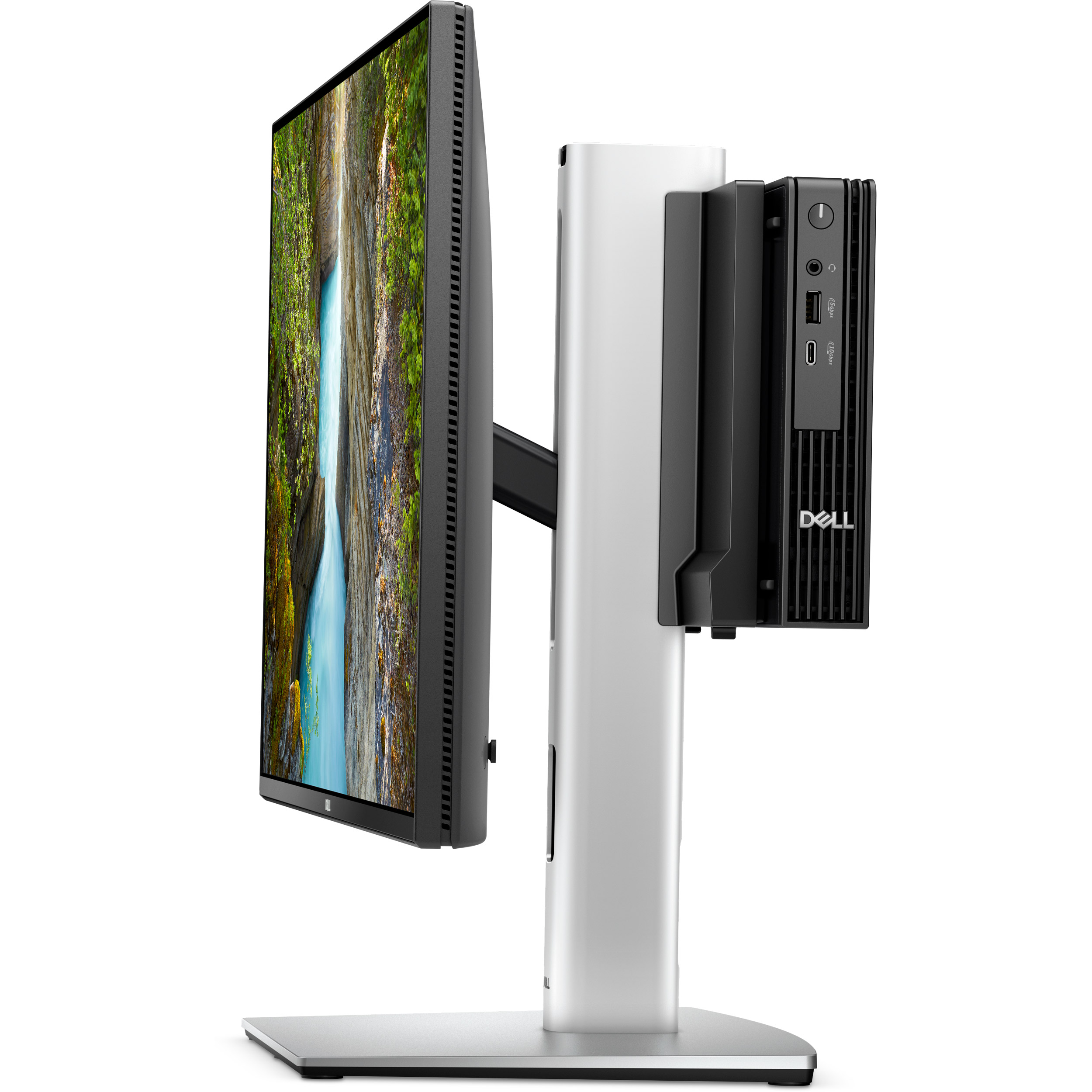 Настільне кріплення для монітора DELL Pro Micro All-in-One Stand MFS22 19"-27" Silver (482-BBEO)