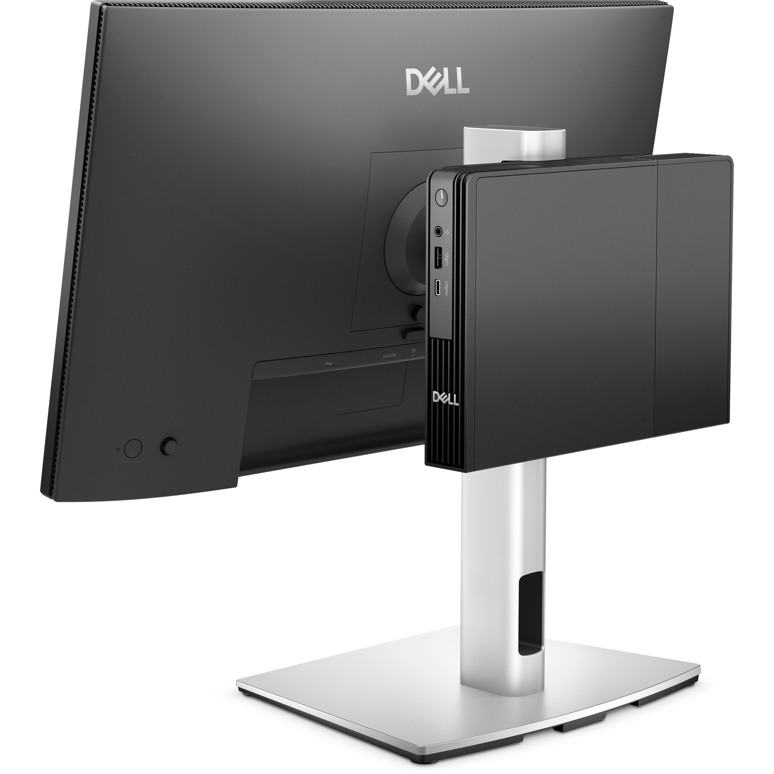 Настільне кріплення для монітора DELL Pro Micro All-in-One Stand MFS22 19"-27" Silver (482-BBEO)