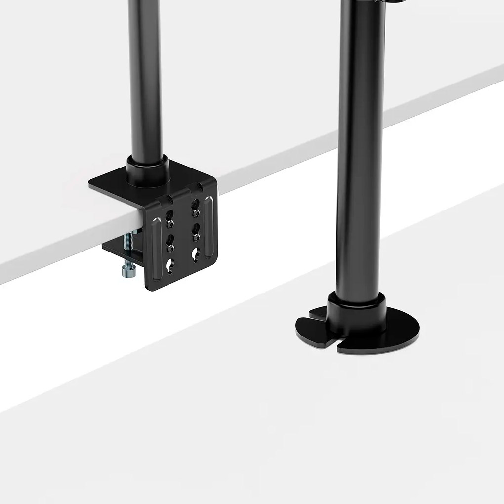 Крепление настольное для 2-х мониторов OFFICEPRO MA122B 17"-49" Black