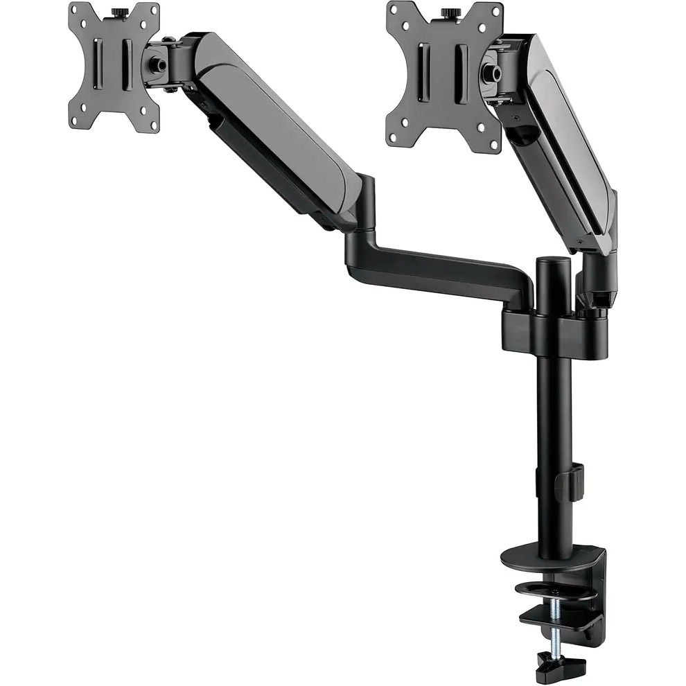 Крепление настольное для 2-х мониторов OFFICEPRO MA722B 17"-32" Black