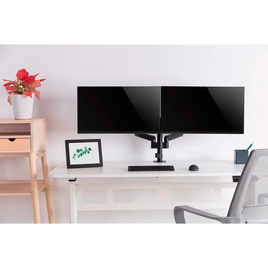 Крепление настольное для 2-х мониторов OFFICEPRO MA722B 17"-32" Black