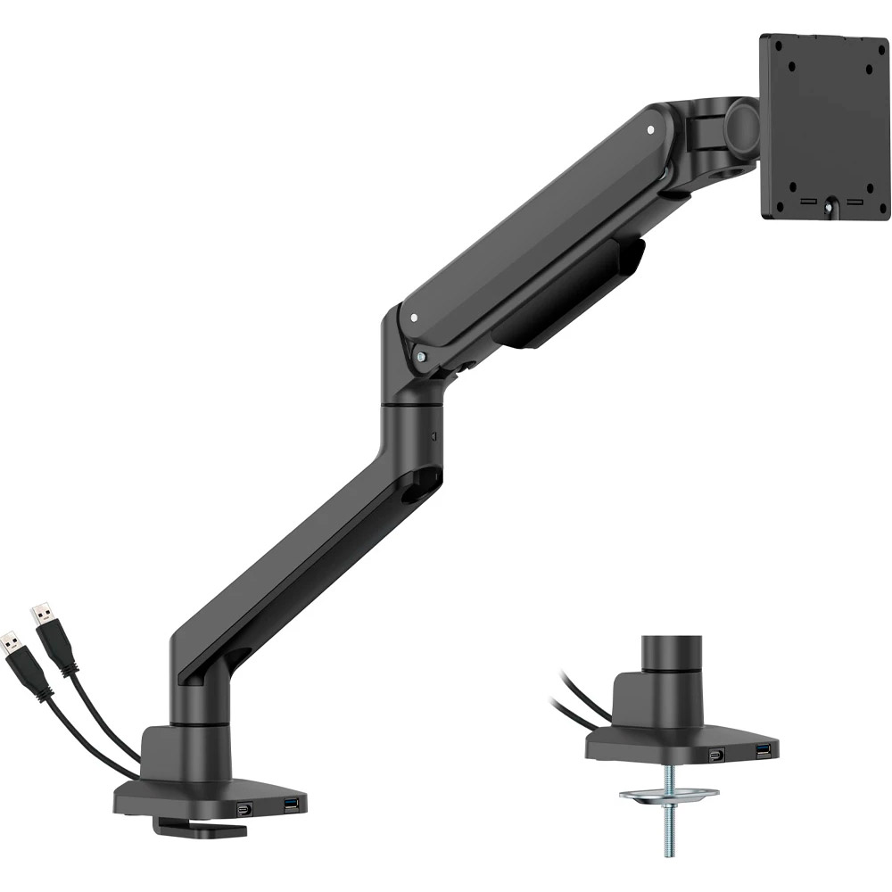 Настольное крепление для монитора OFFICEPRO MA601B 17"-40" Black