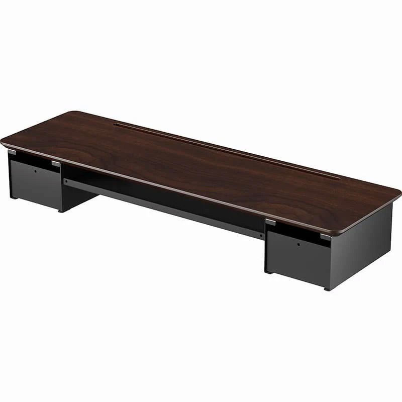 Подставка настольная для ТВ/монитора OFFICEPRO MR161DW Dark Wood/Black