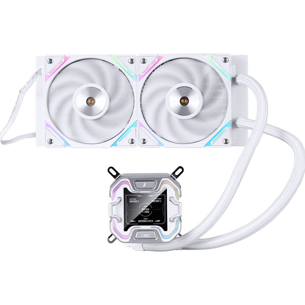 Система водяного охлаждения 1STPLAYER X-240 White