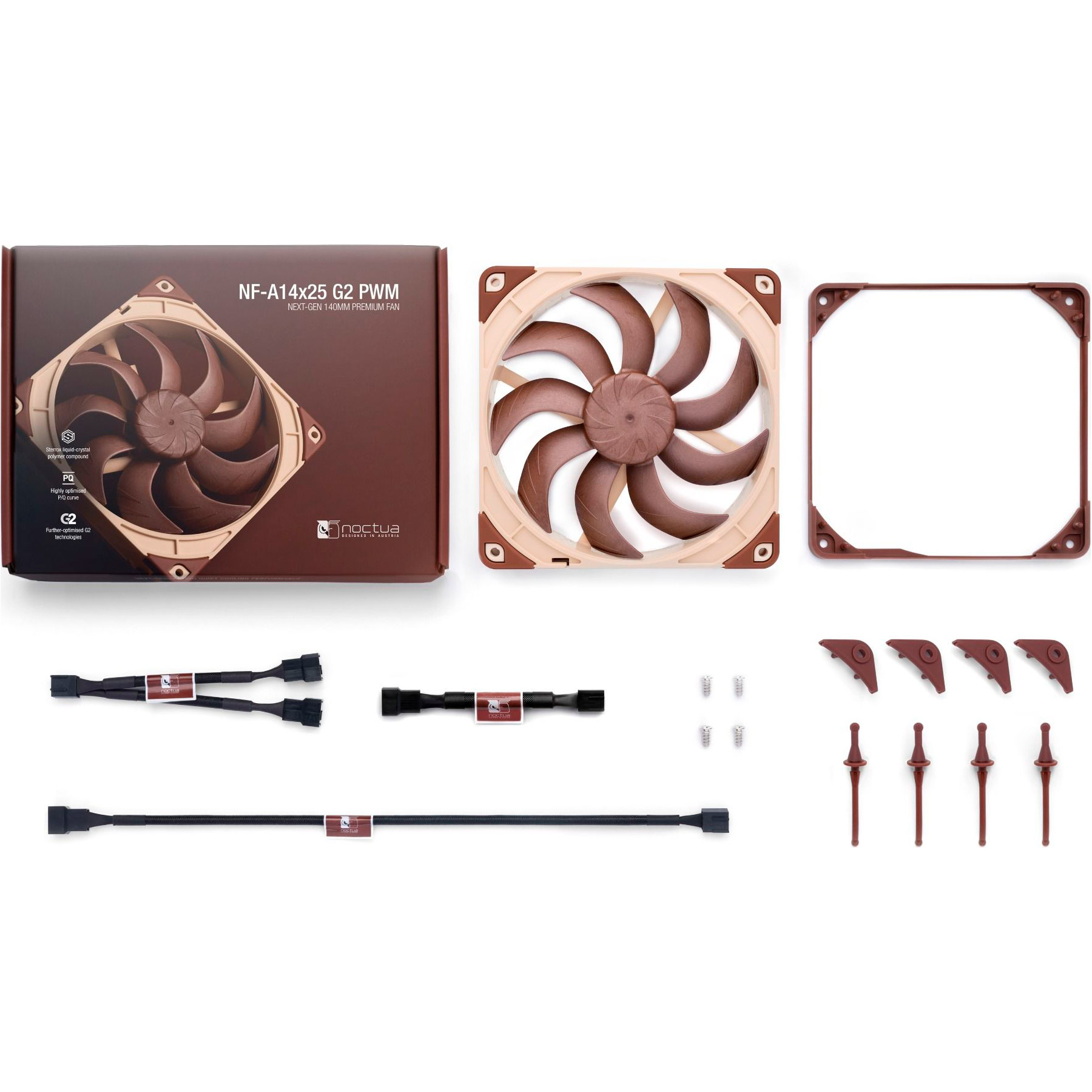 Вентилятор NOCTUA NF-A14X25 G2 PWM