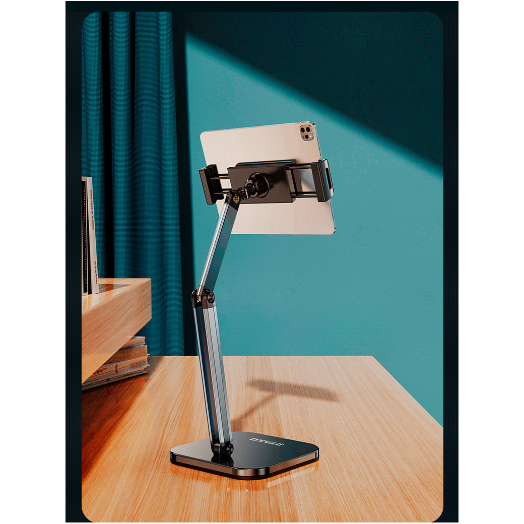 Тримач для смартфона/планшета RTAKO 911JD Multifunctional Cantilever Bracket Titanium Space Gray