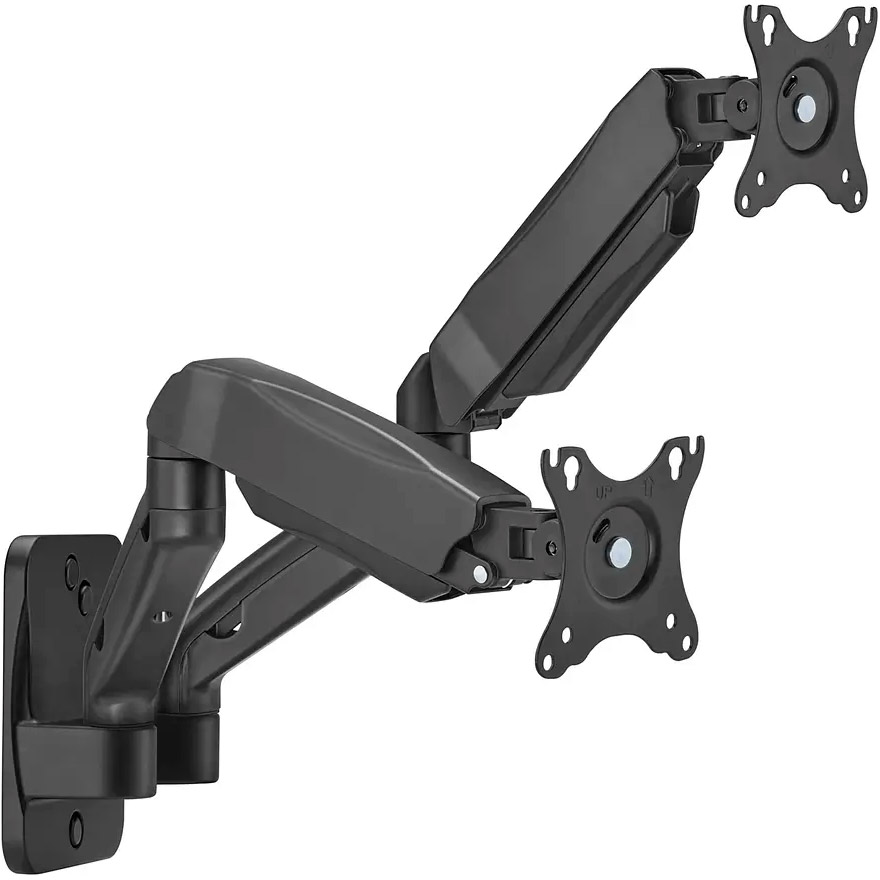 Кріплення настінне для 2-х моніторів OFFICEPRO MA312B 17"-32" Black